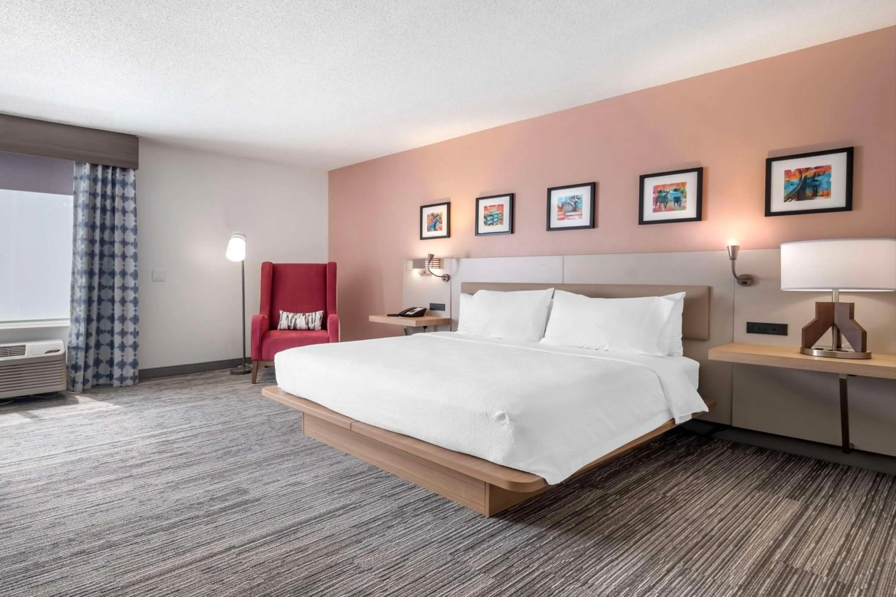 Bed in Hilton Garden Inn Lexington