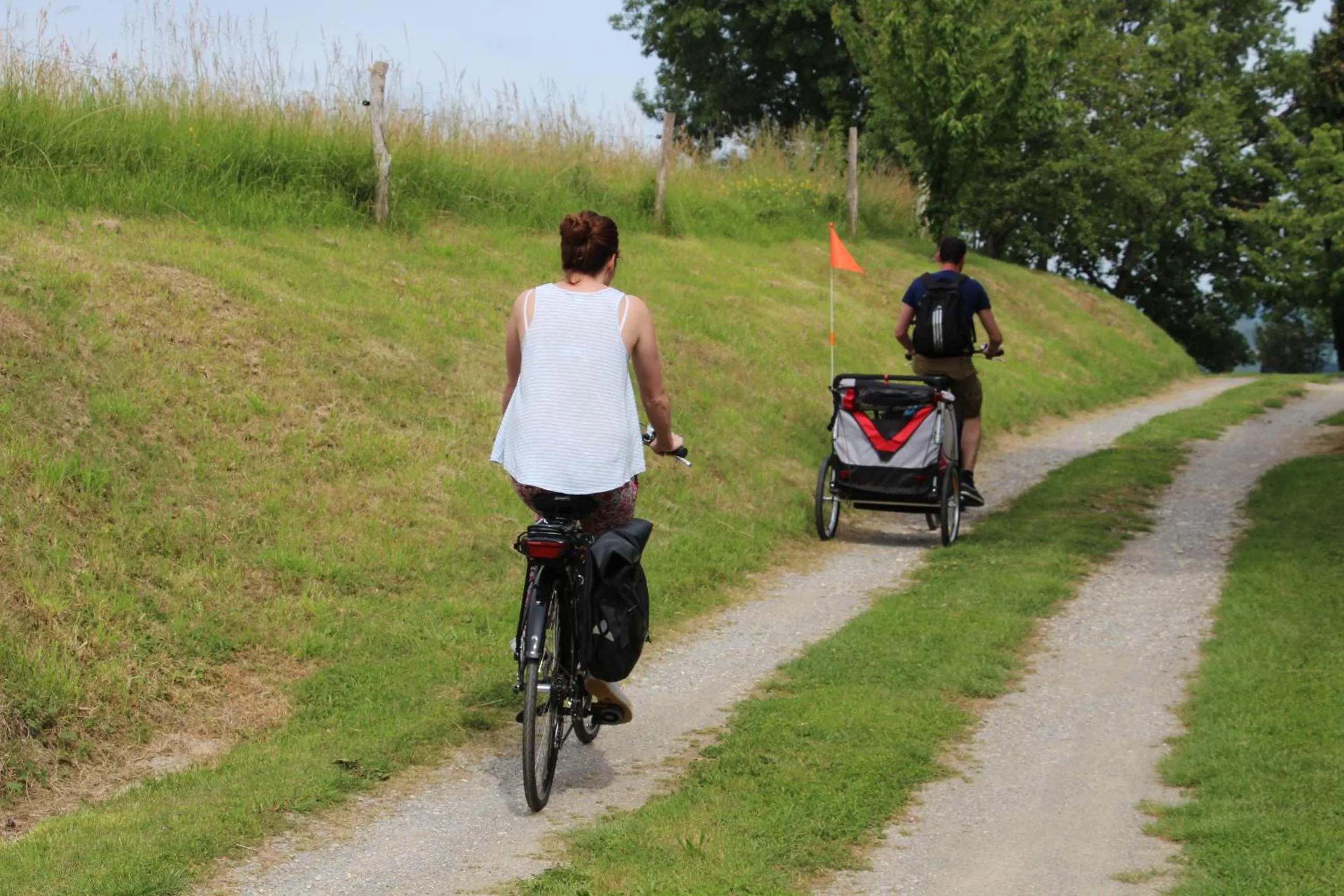 Cycling in Domaine Insolite du Petit Moras