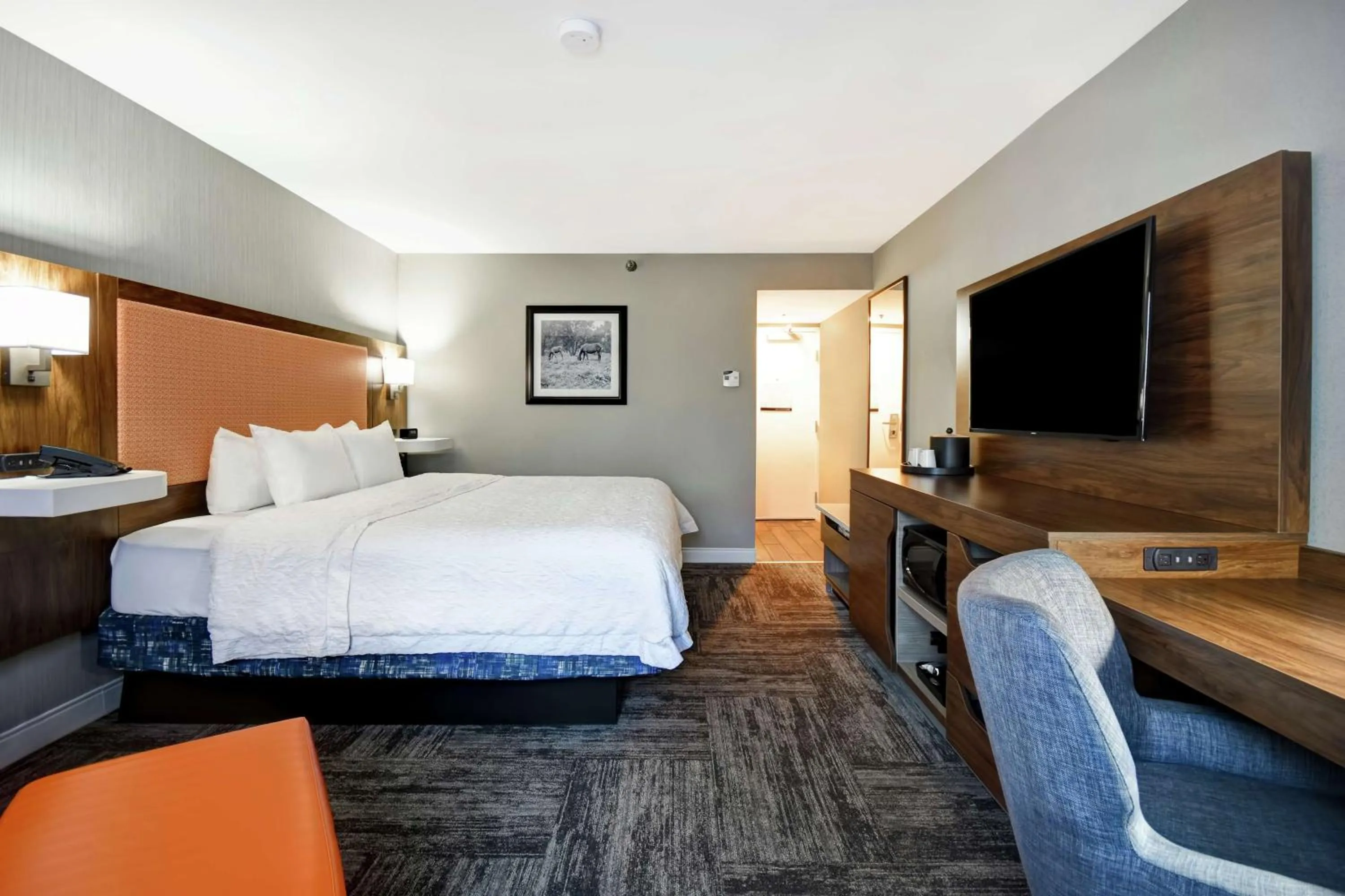 Photo of the whole room, Bed in Hampton Inn Lexington I-75