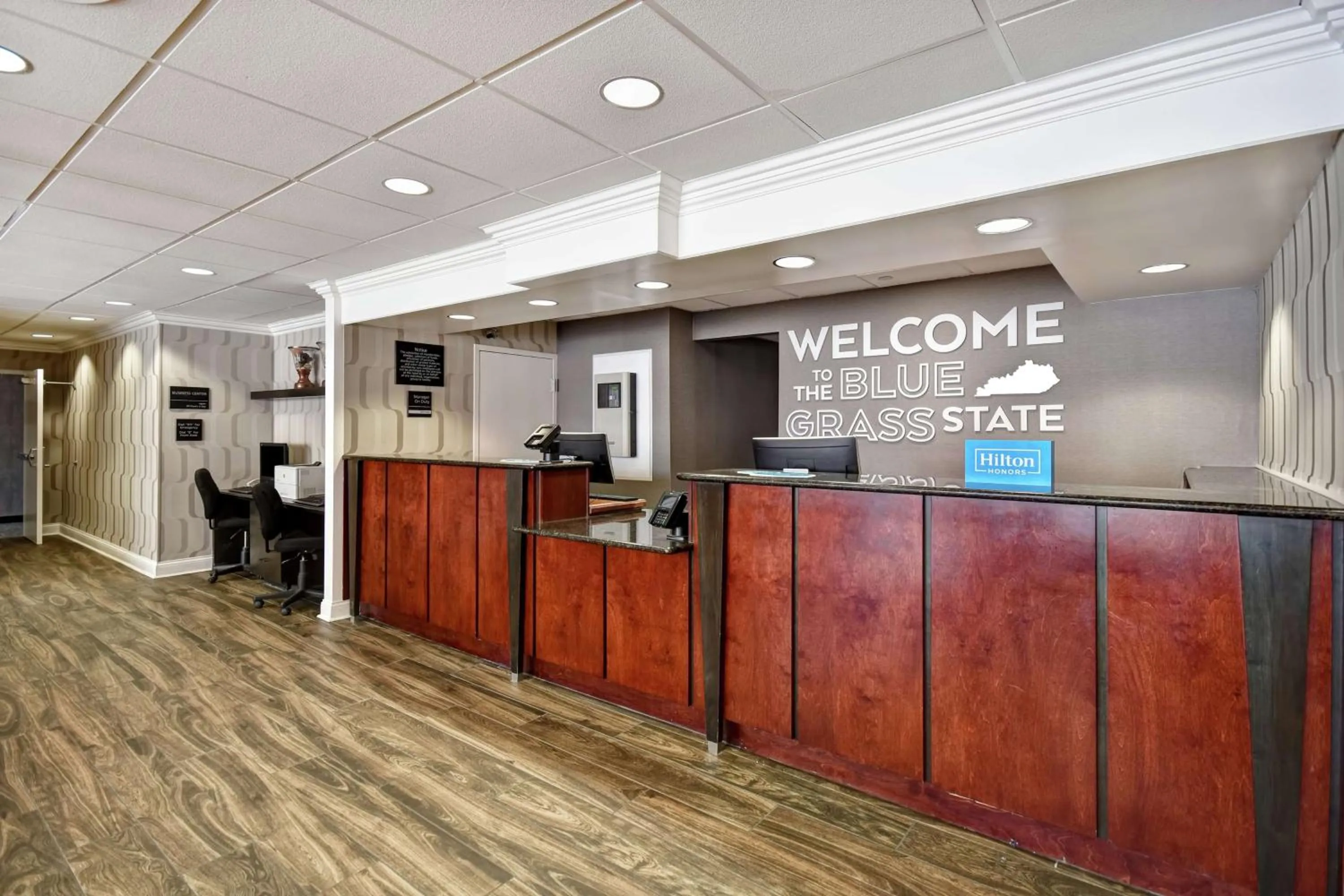 Lobby or reception in Hampton Inn Lexington I-75