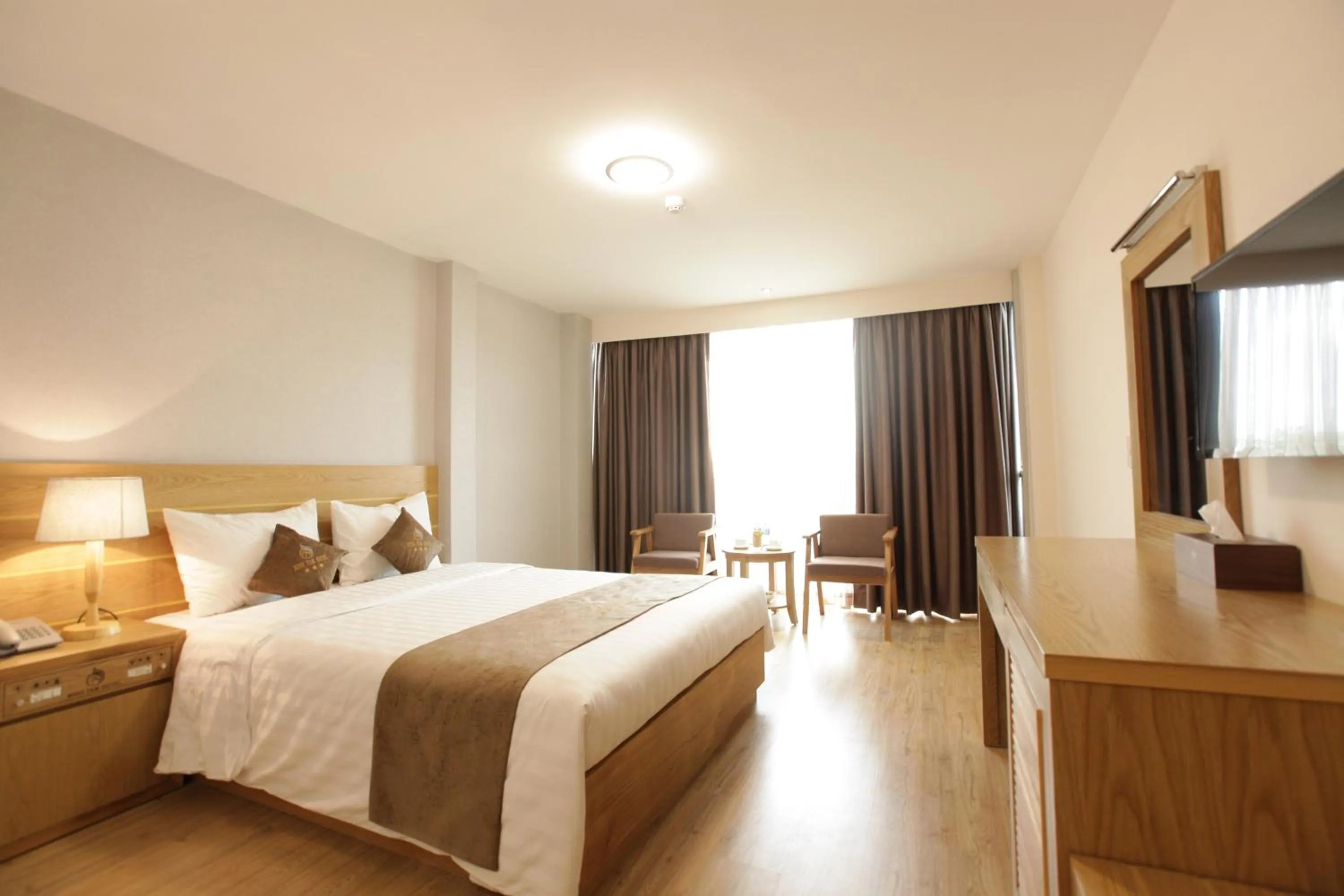 Bed in Minh Tam Hotel & Spa 3/2