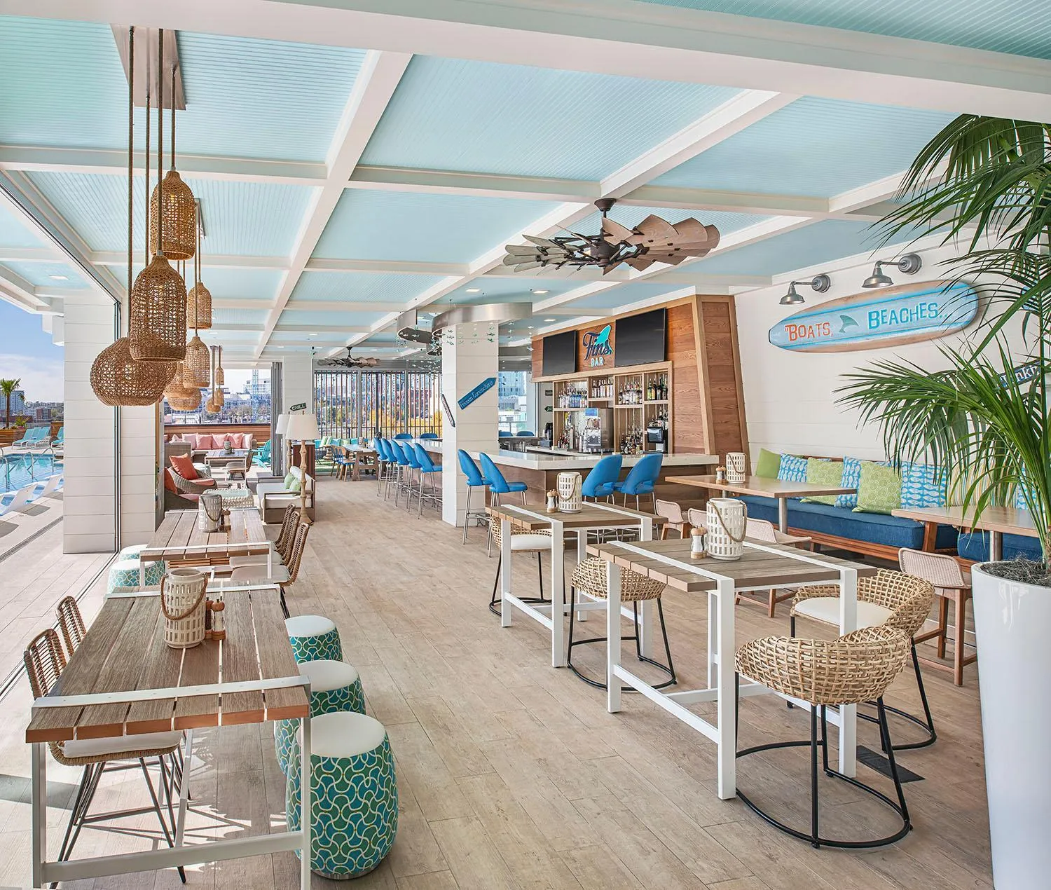 Restaurant/places to eat in Margaritaville Hotel Nashville