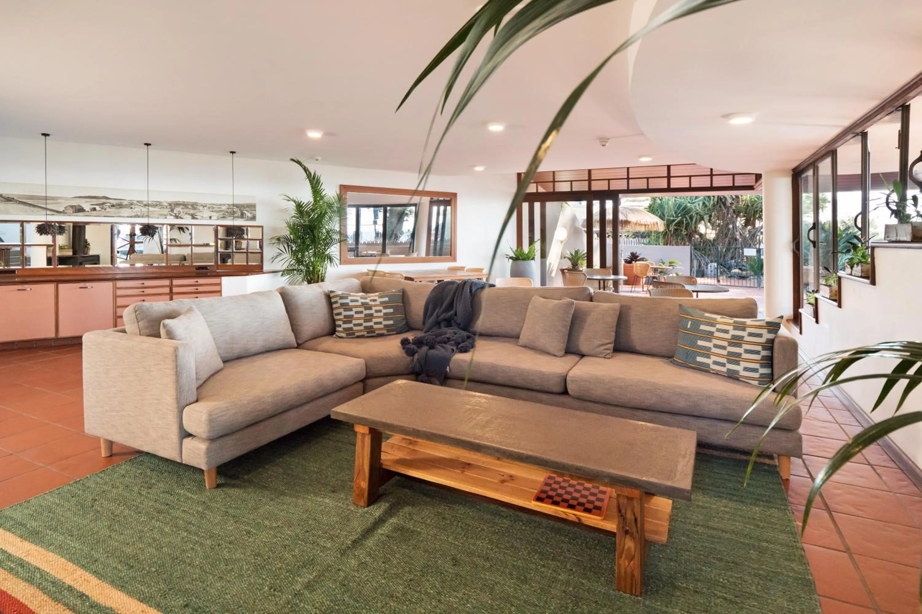 Property building in Beach Hotel Resort