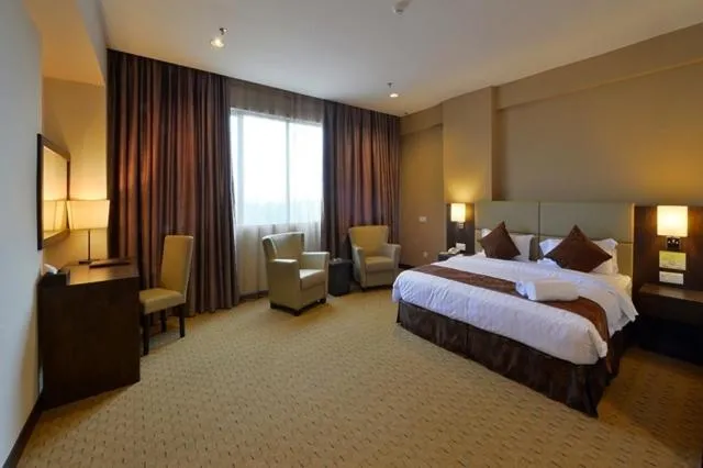 Bed in Lintas View Hotel