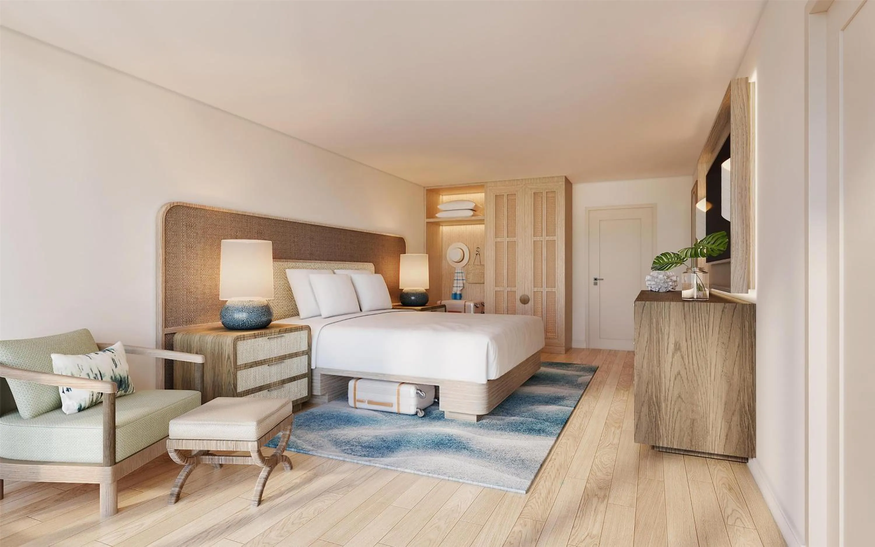 Bed in Baker's Cay Resort Key Largo, Curio Collection By Hilton