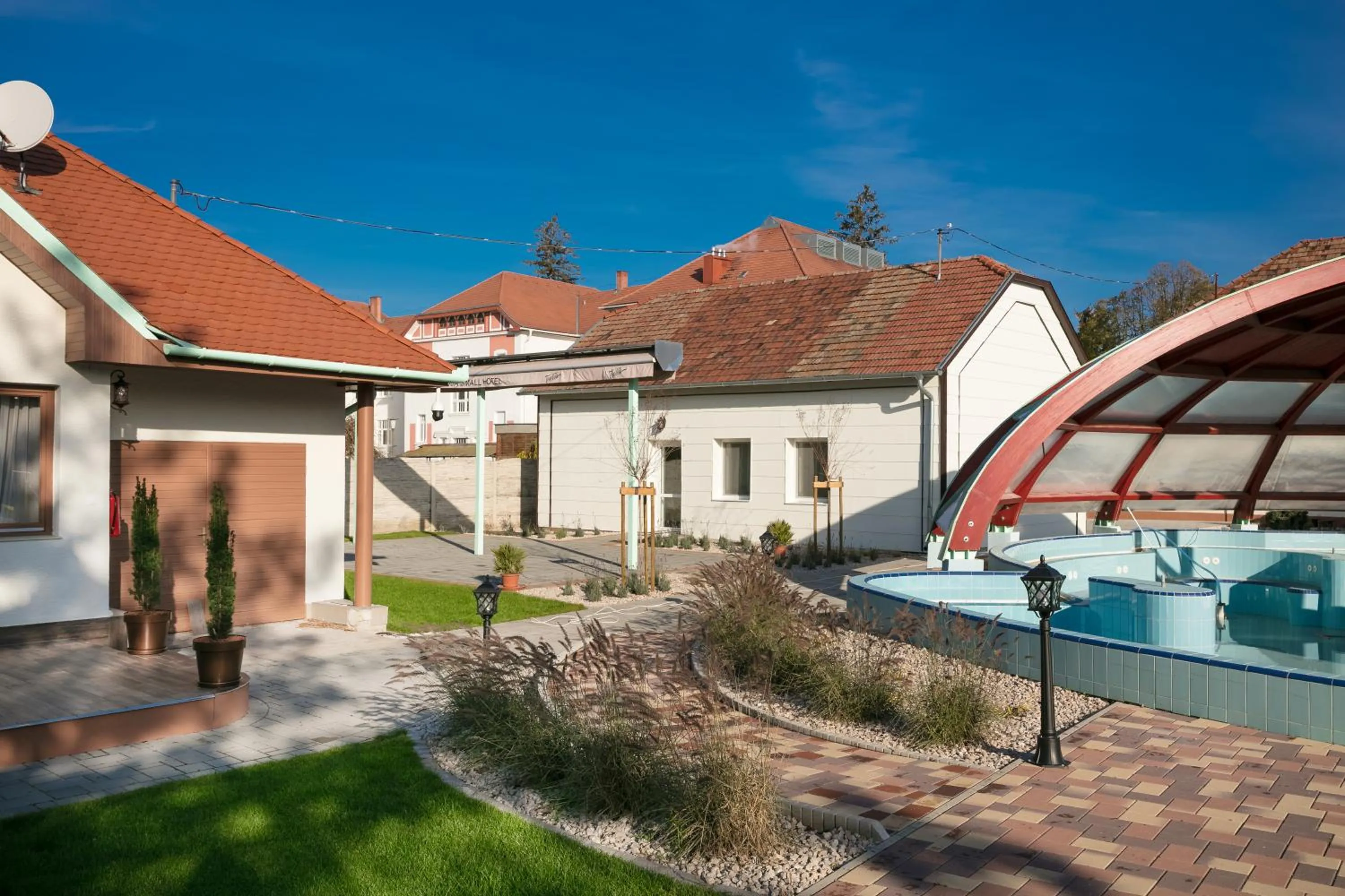 Swimming pool in Aquasol Resort
