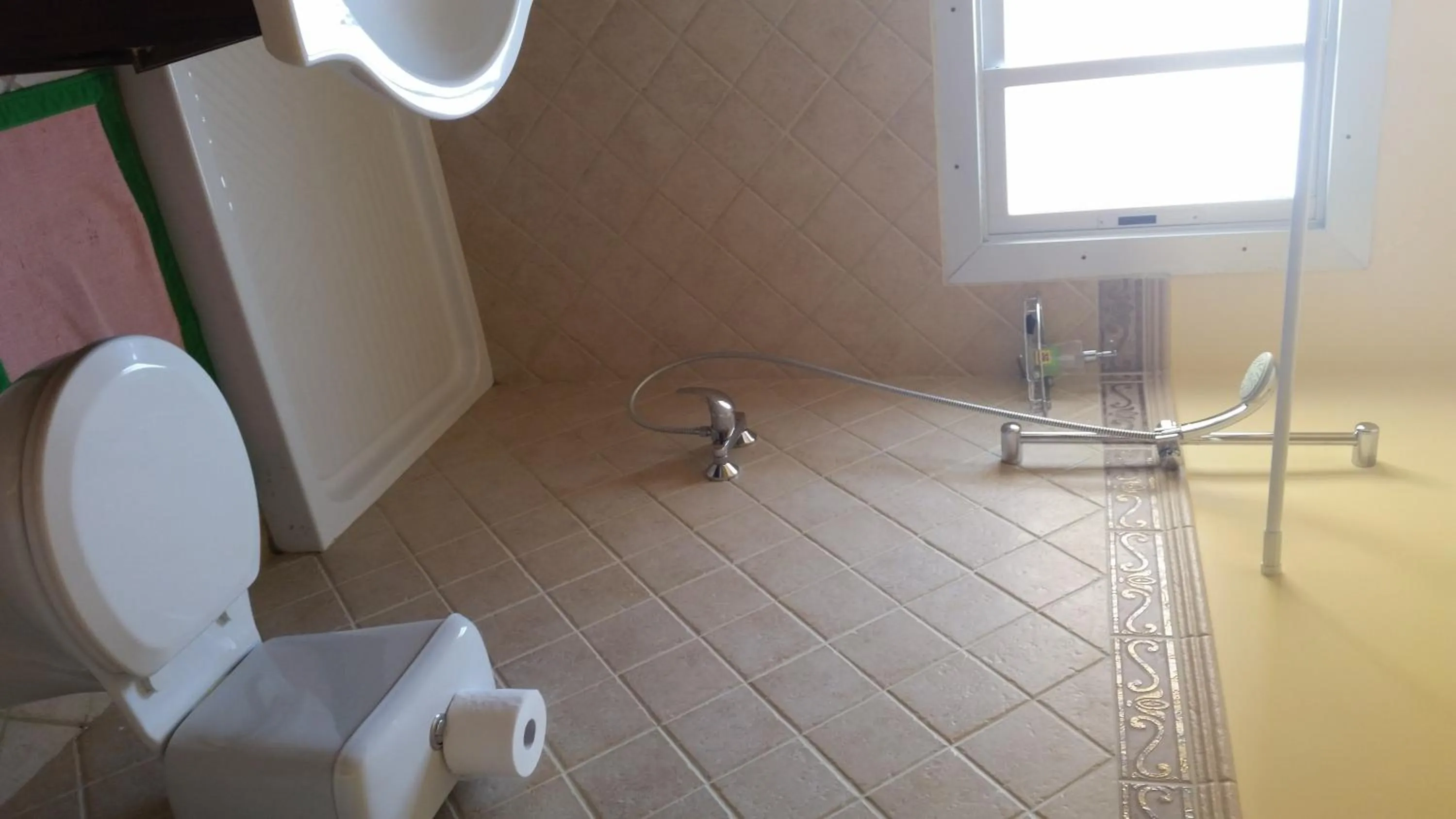 Bathroom in Kotzias Beach Apartments