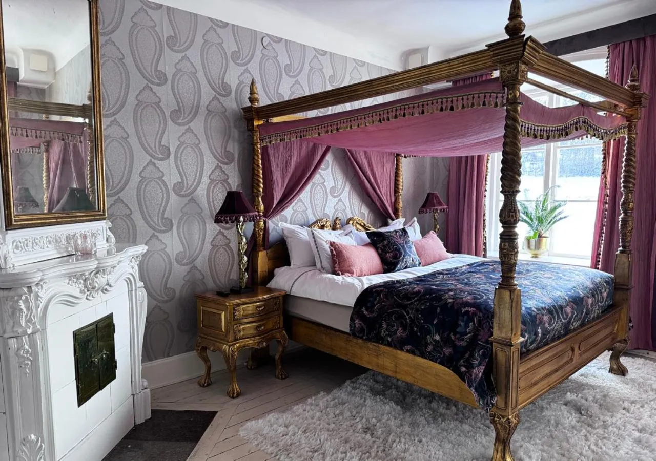 Bed in Görvälns Slott