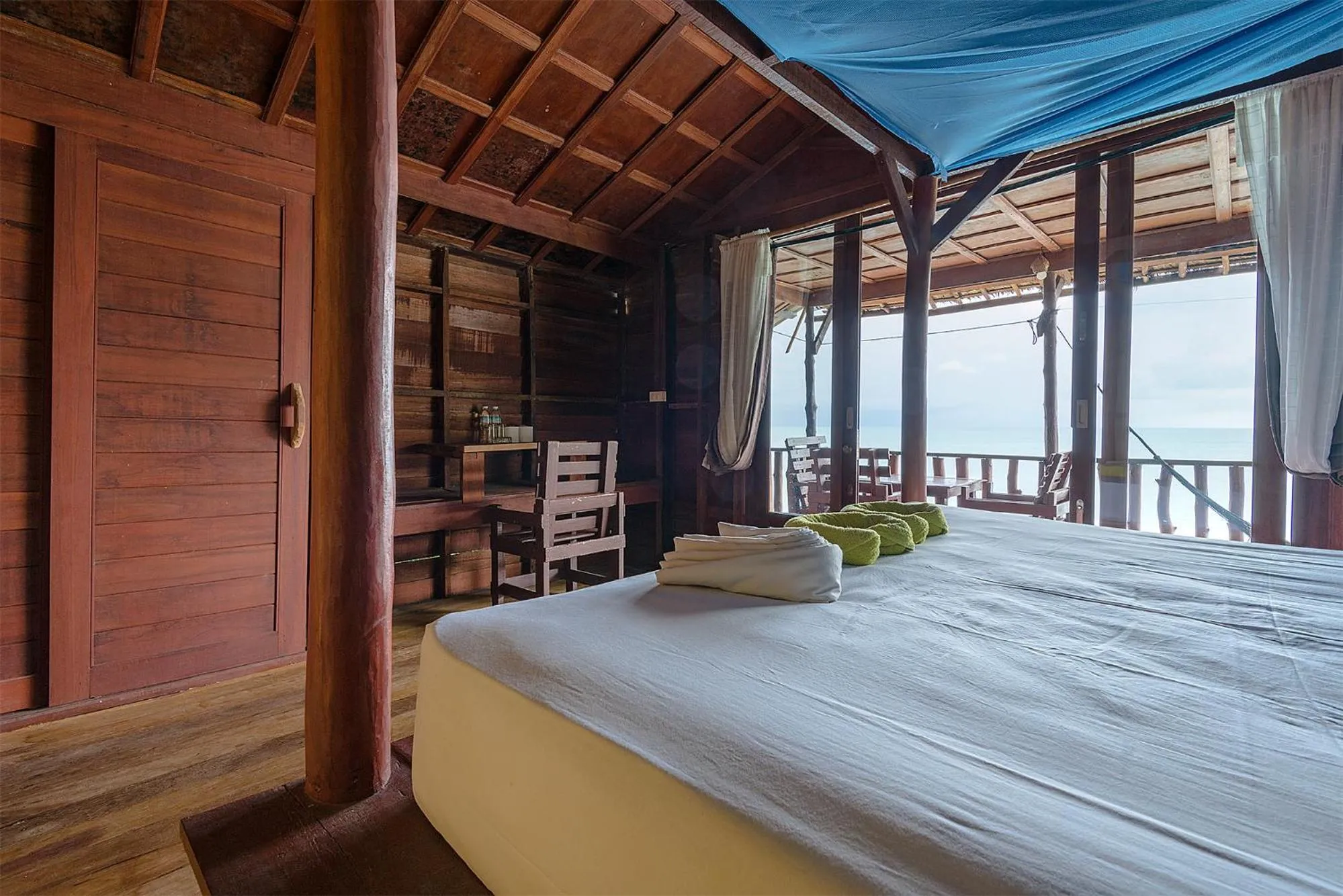 Bed in Mai Pen Rai Bungalows