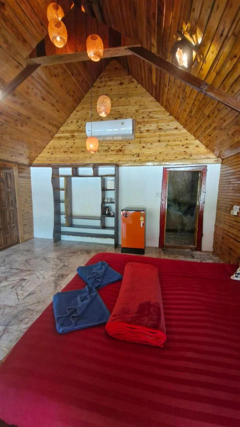 Bed in Mai Pen Rai Bungalows