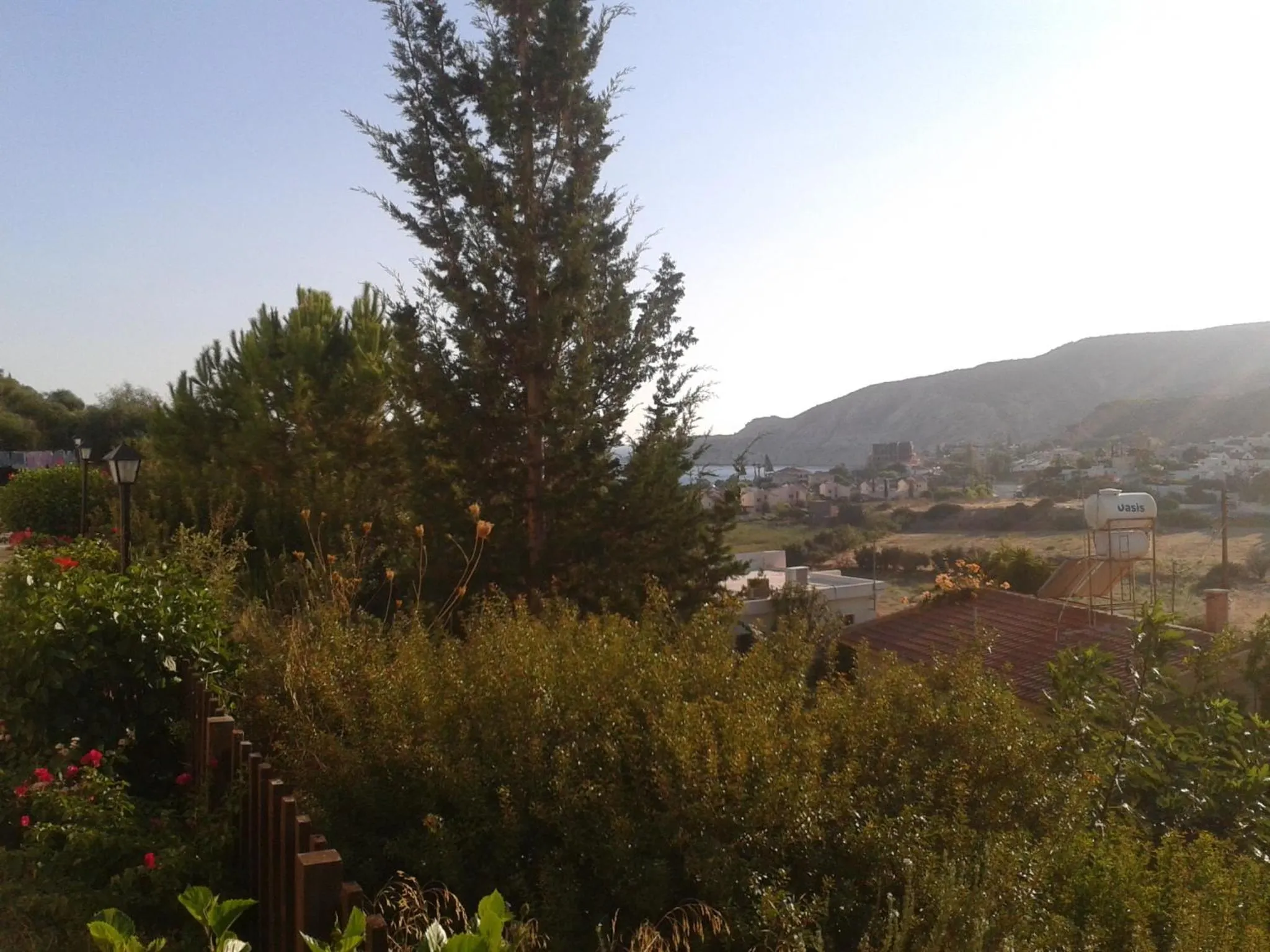 Mountain view in Pelekanos Apartments