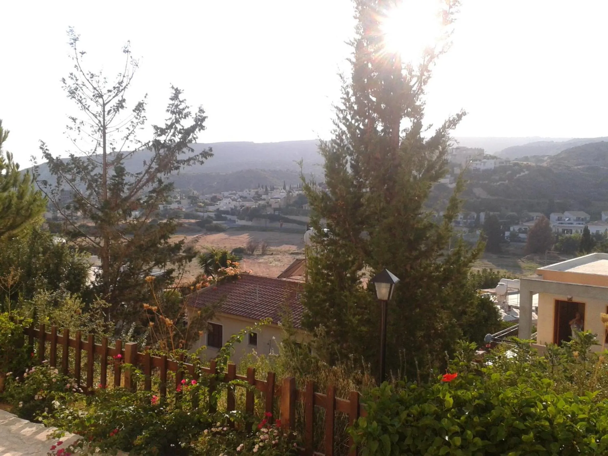 Mountain view in Pelekanos Apartments