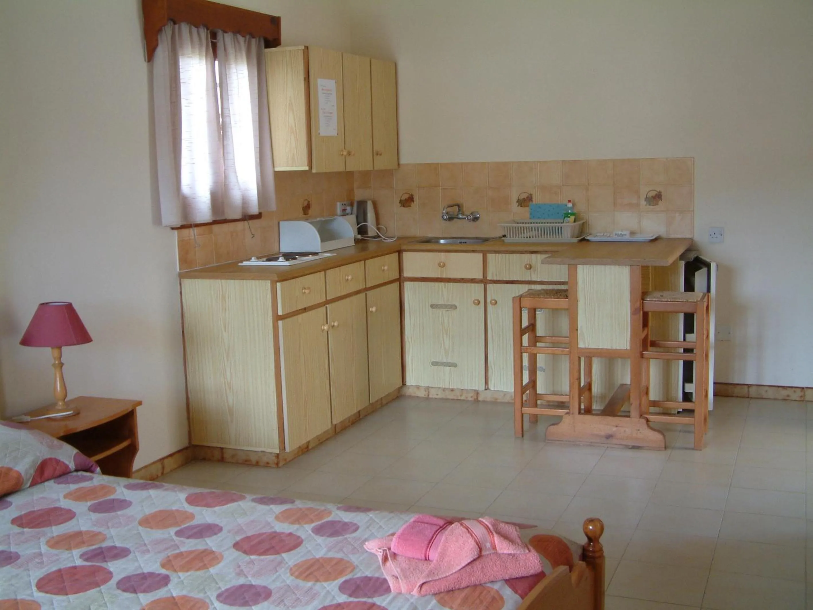 Kitchen or kitchenette in Pelekanos Apartments