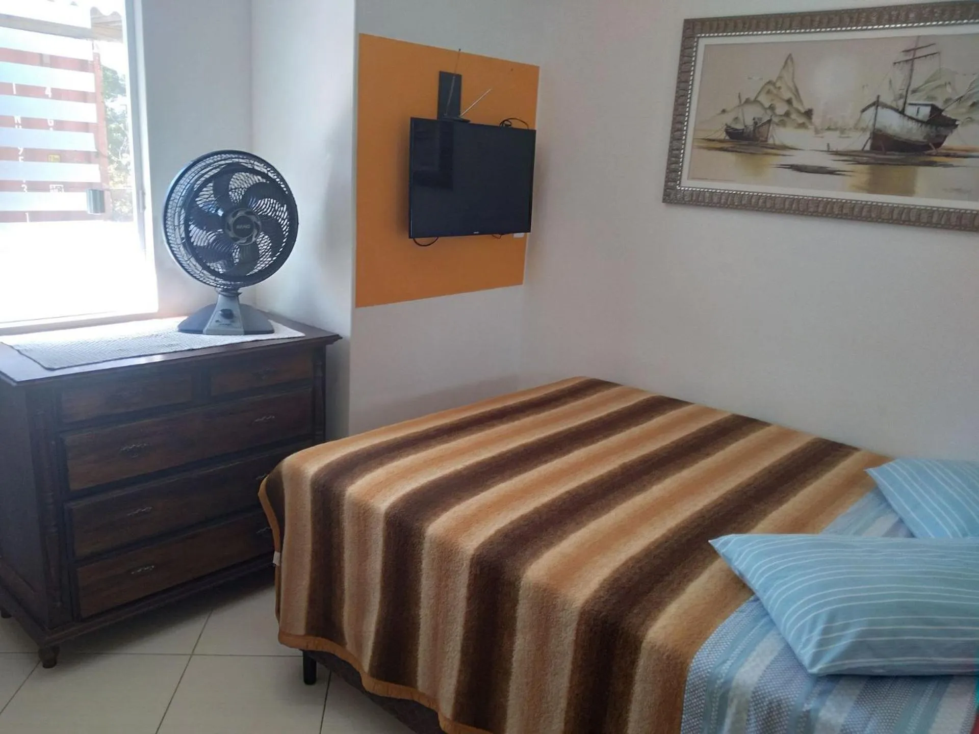 TV and multimedia, Bed in Pousada Souza