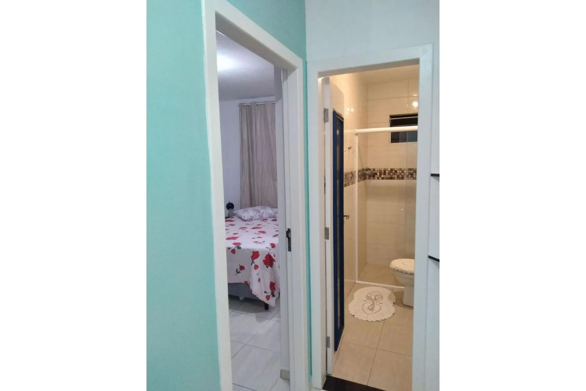 Toilet in Pousada Souza