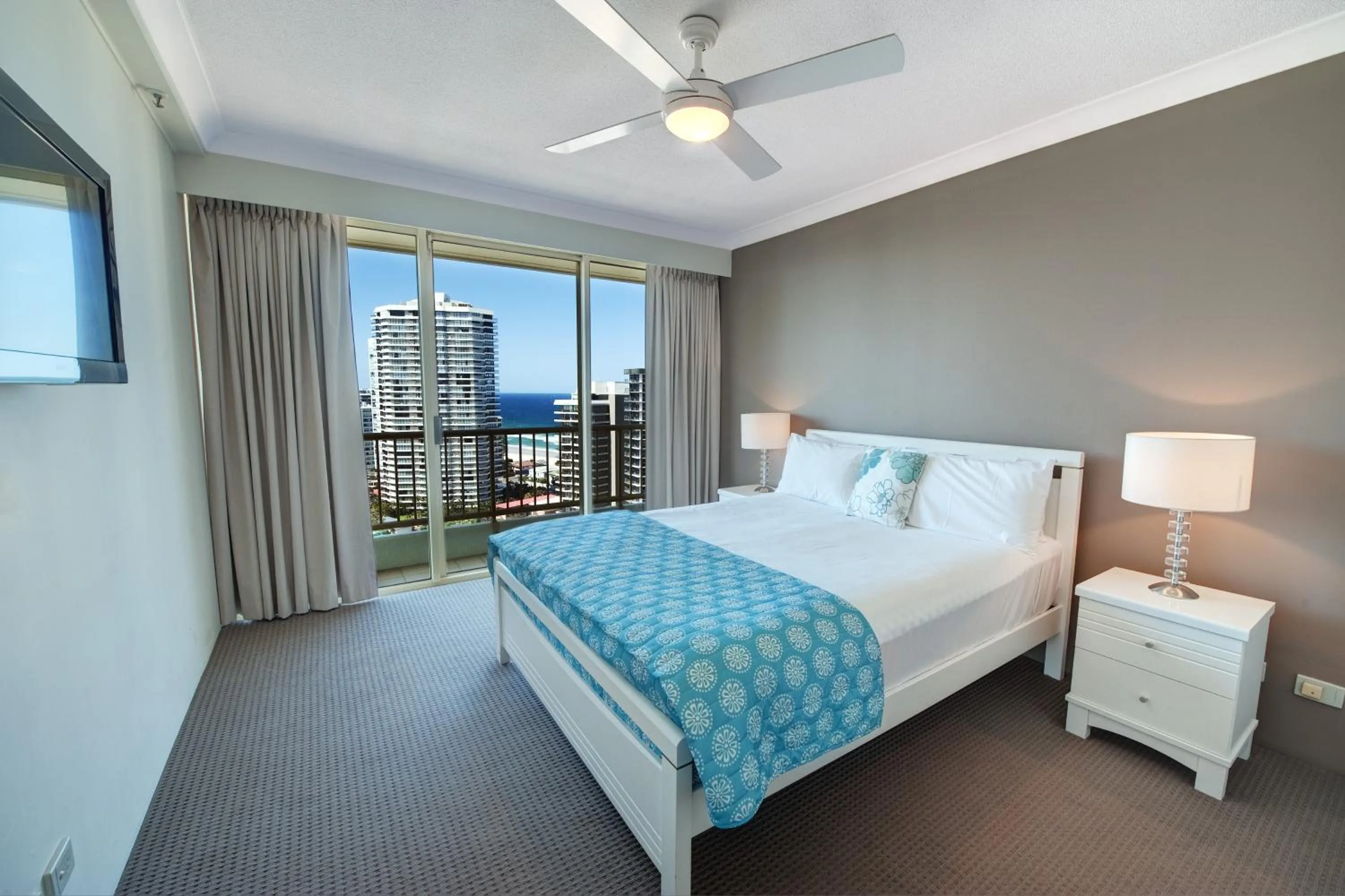 Bedroom, Bed in Contessa Holiday Apartments