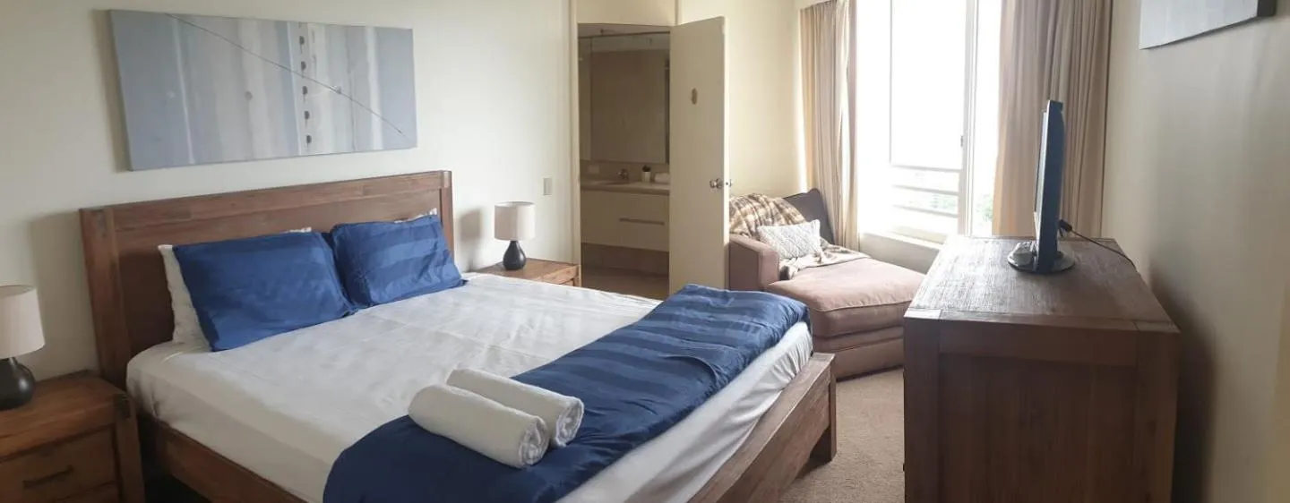 Bed in Contessa Holiday Apartments