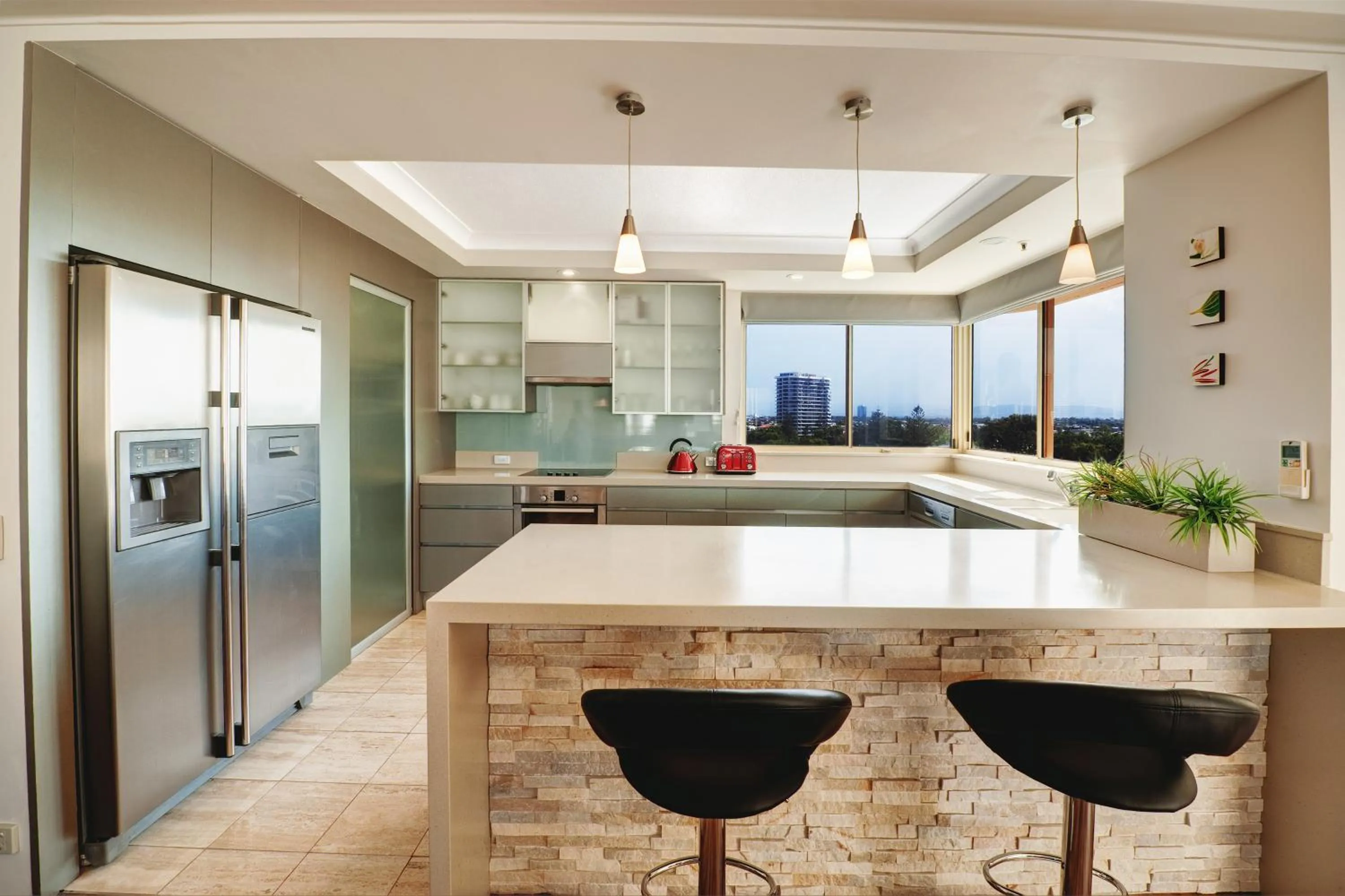 Kitchen or kitchenette in Contessa Holiday Apartments