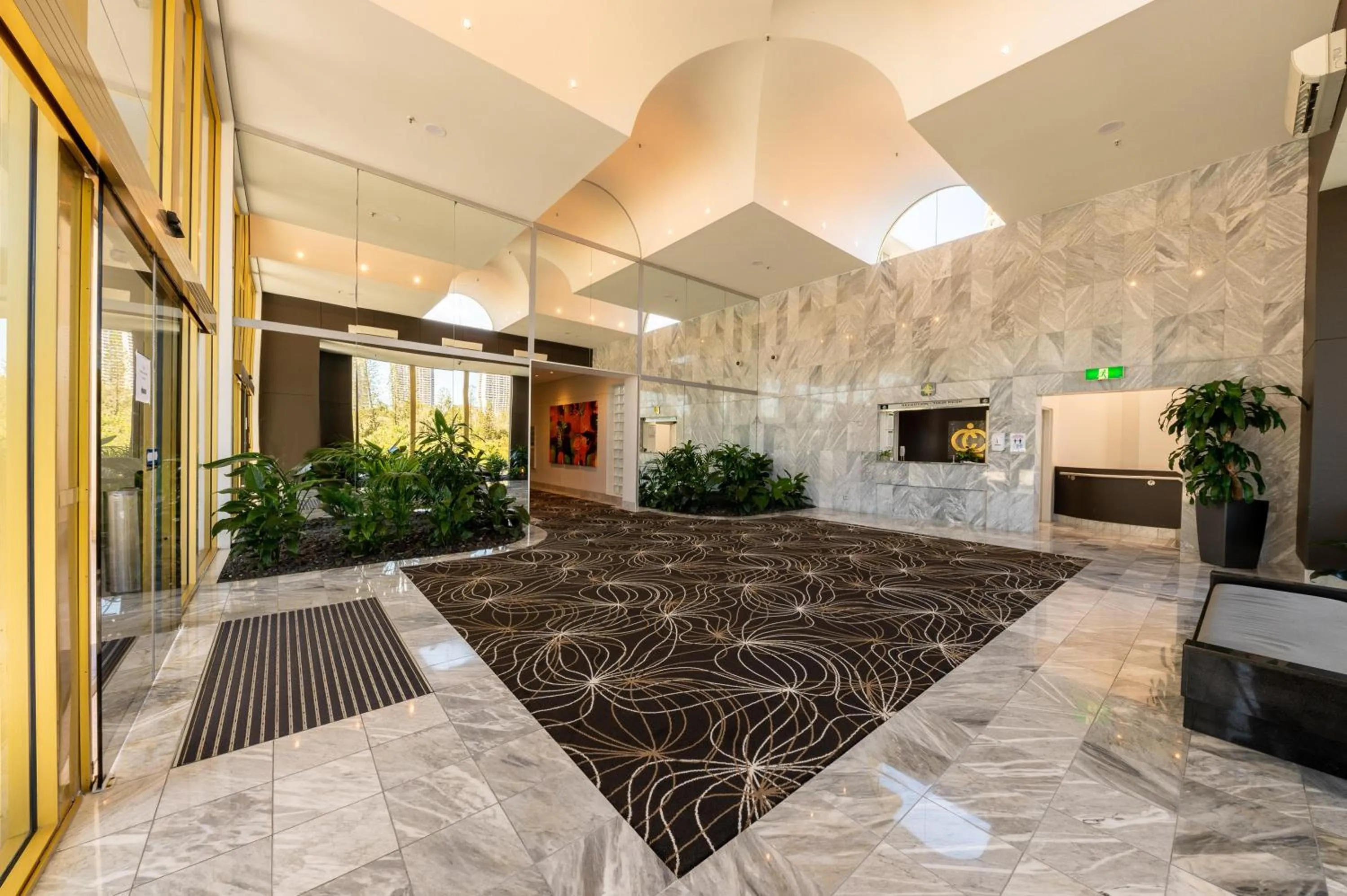 Lobby or reception in Contessa Holiday Apartments