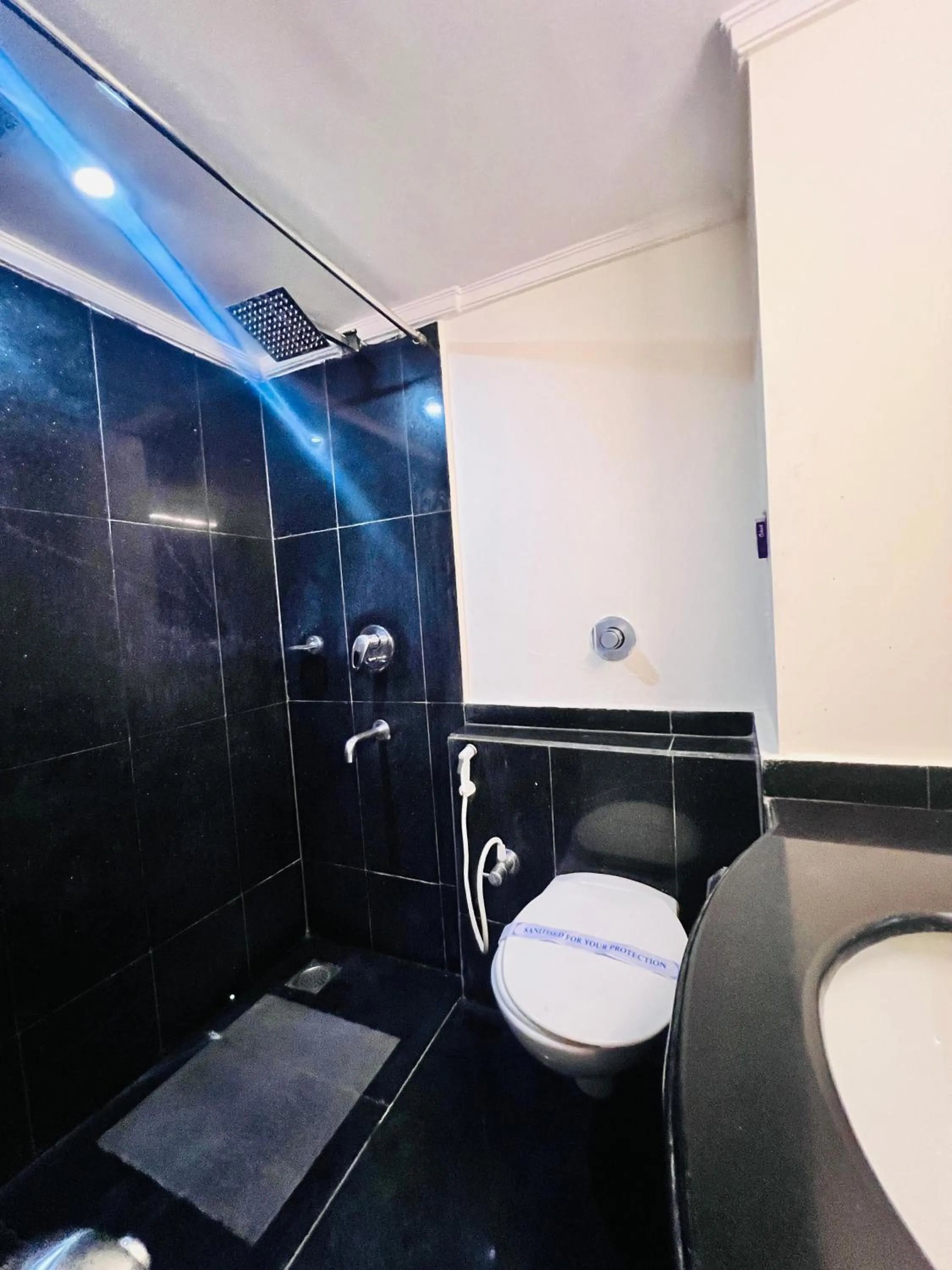 Shower in Hotel Dr Rajkumar International