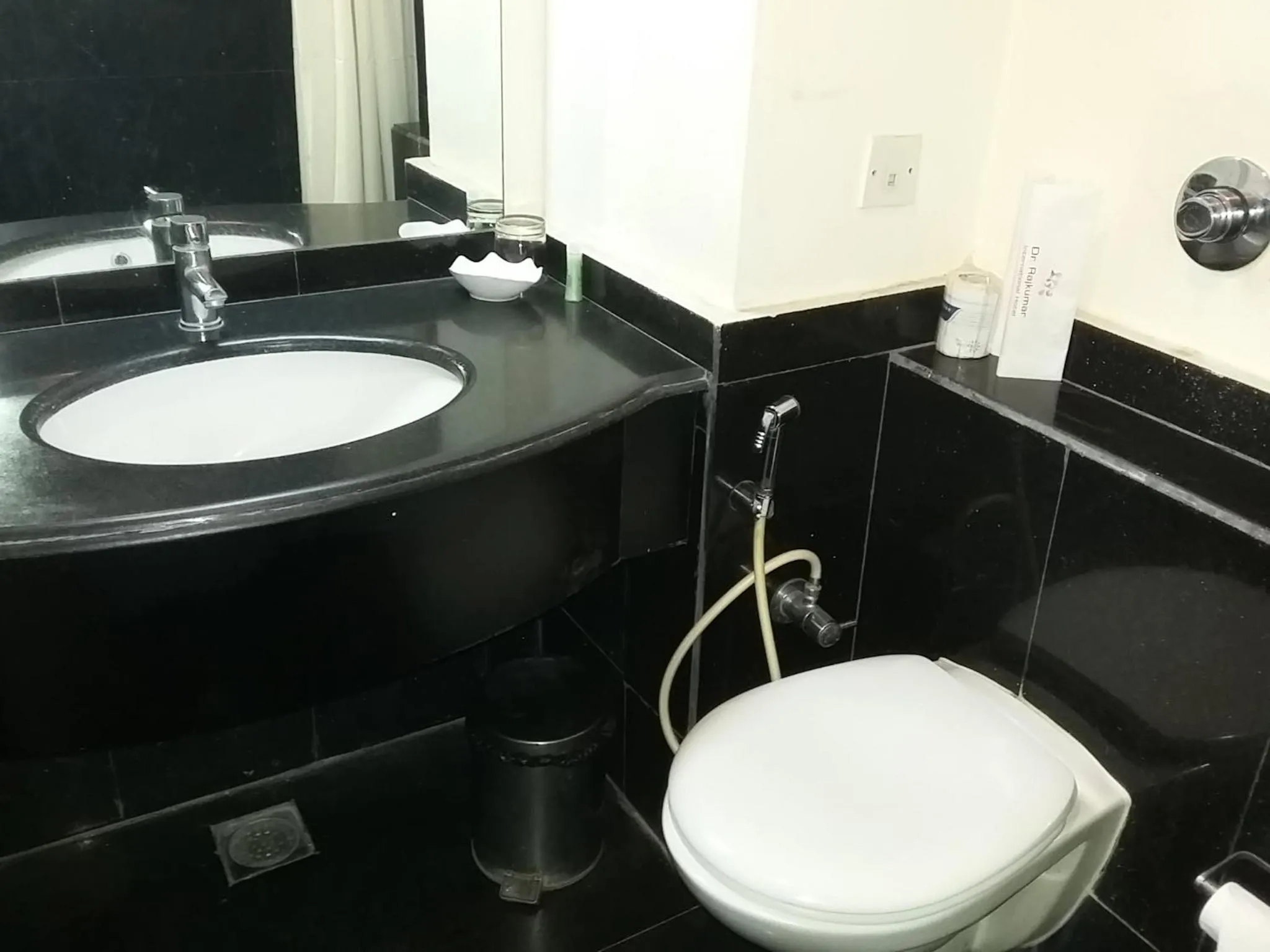 Toilet in Hotel Dr Rajkumar International