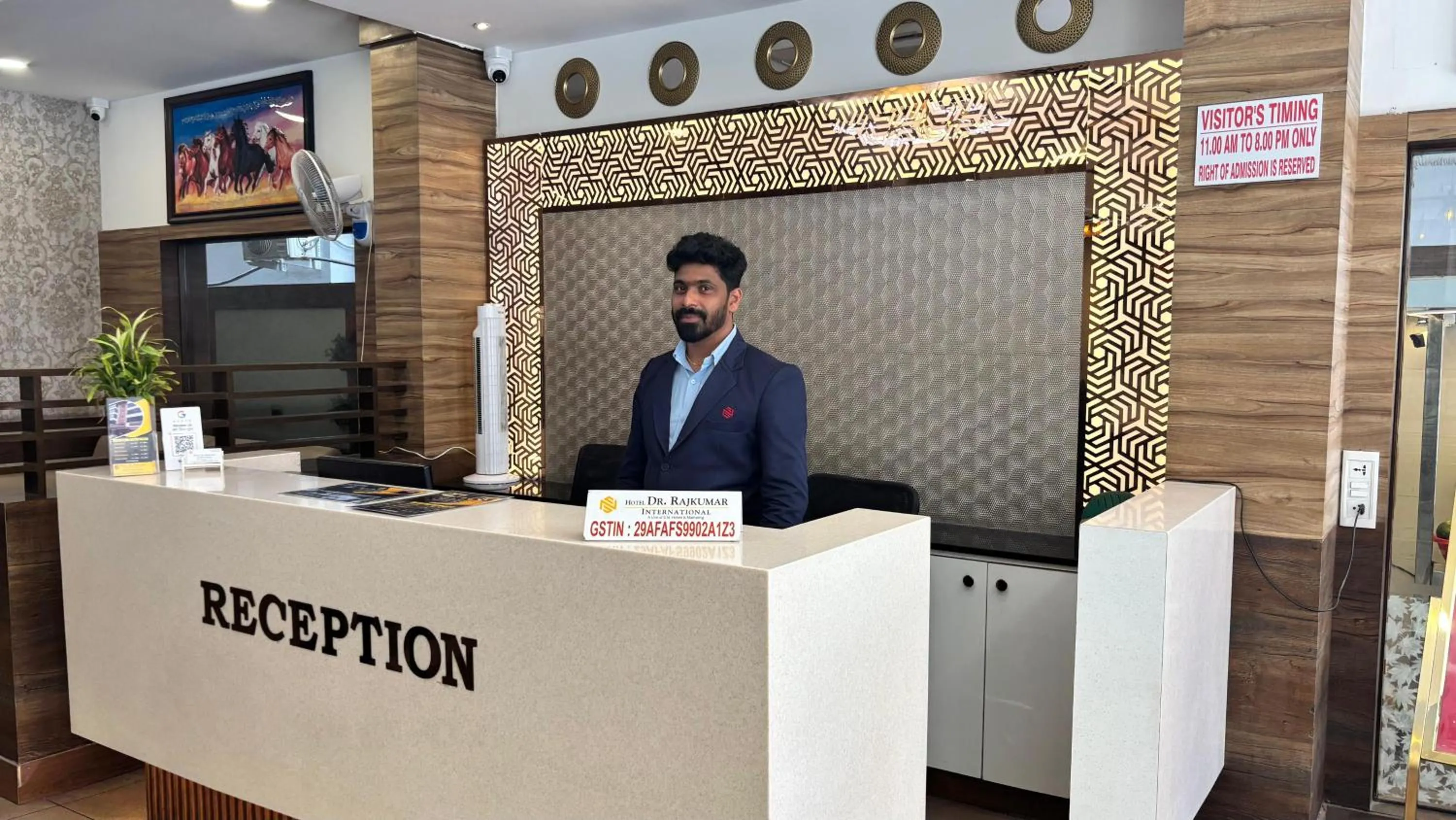 Staff in Hotel Dr Rajkumar International