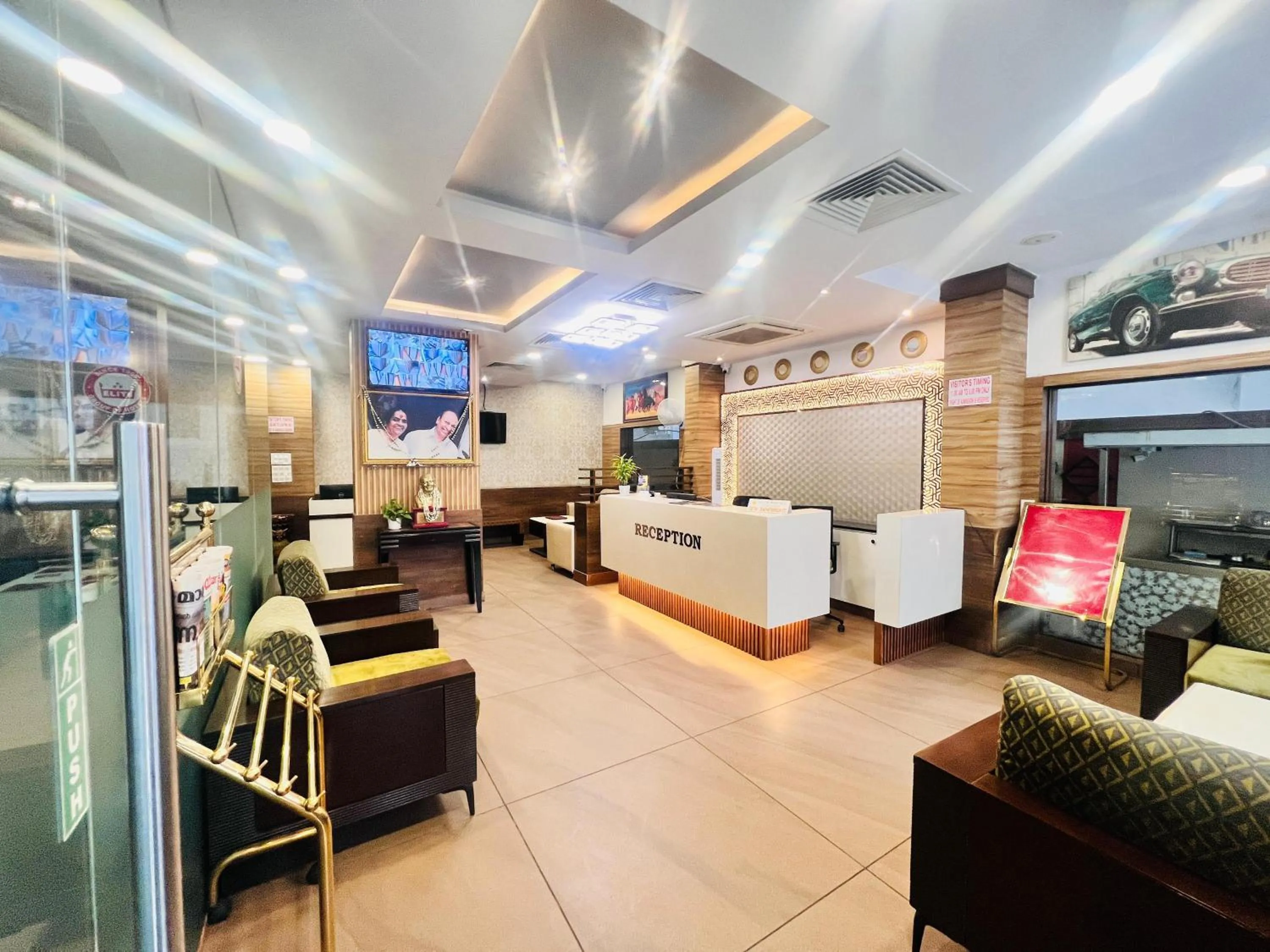 Lobby or reception in Hotel Dr Rajkumar International