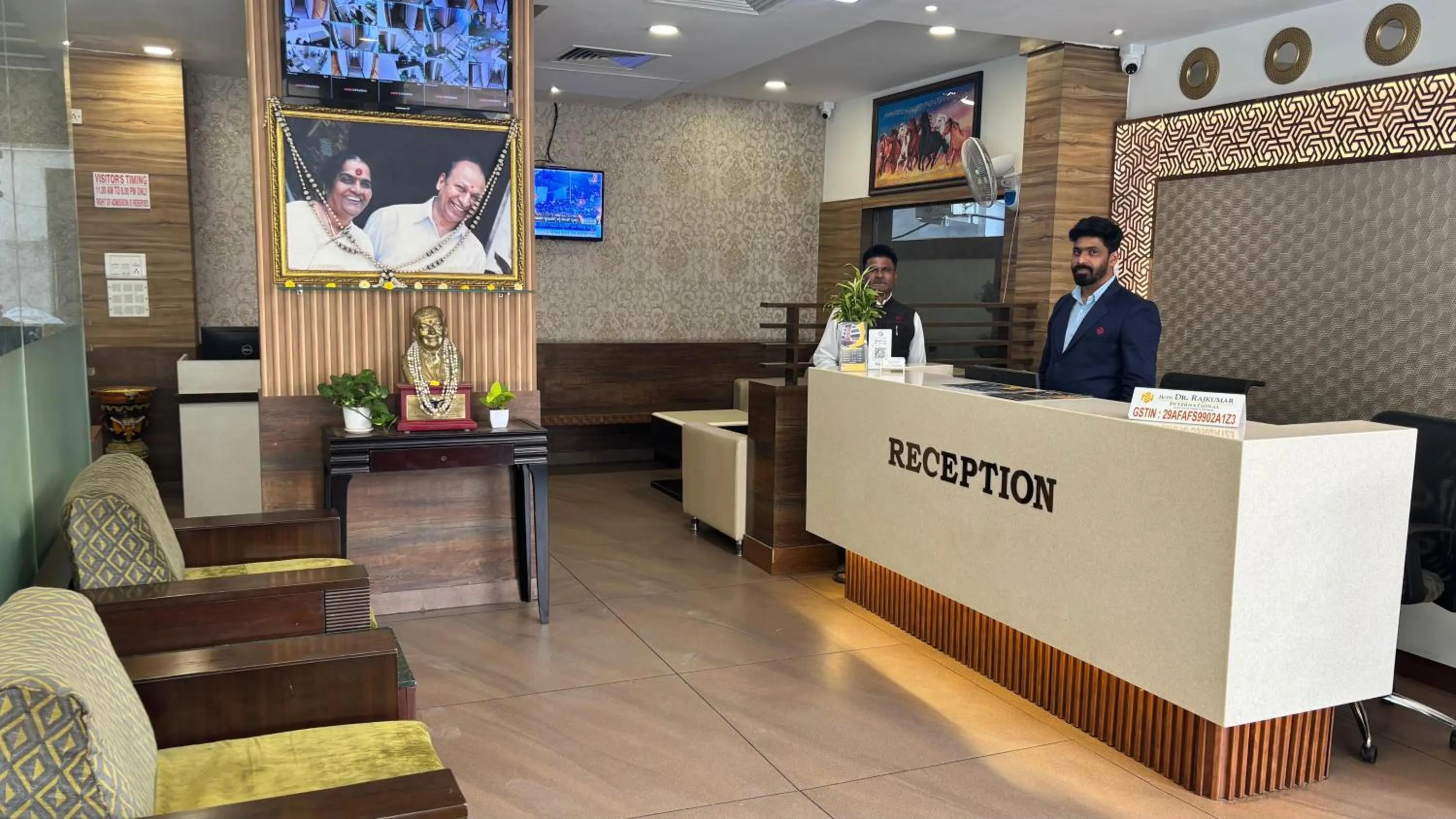 Staff in Hotel Dr Rajkumar International