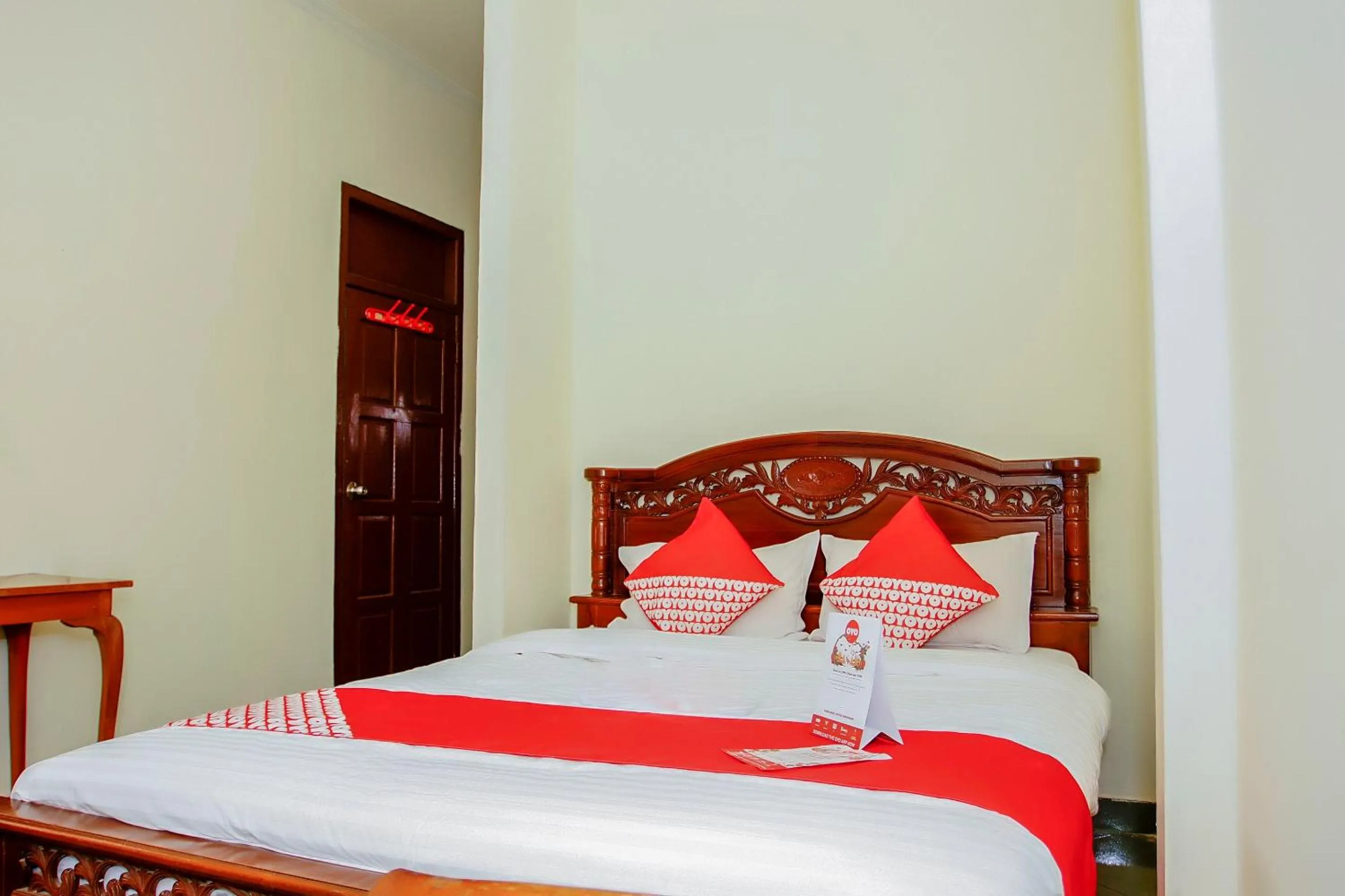 Bedroom in OYO 236 Penginapan Rumah Hijau