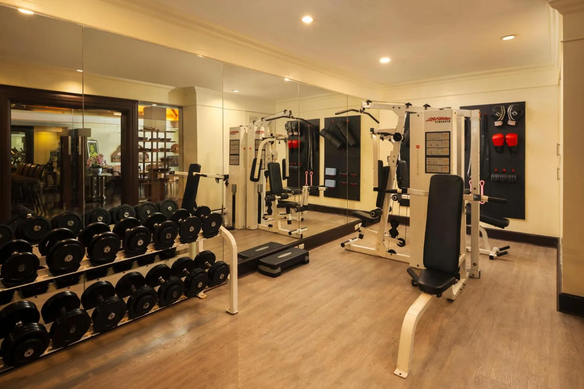 Fitness centre/facilities in The Davis Bangkok
