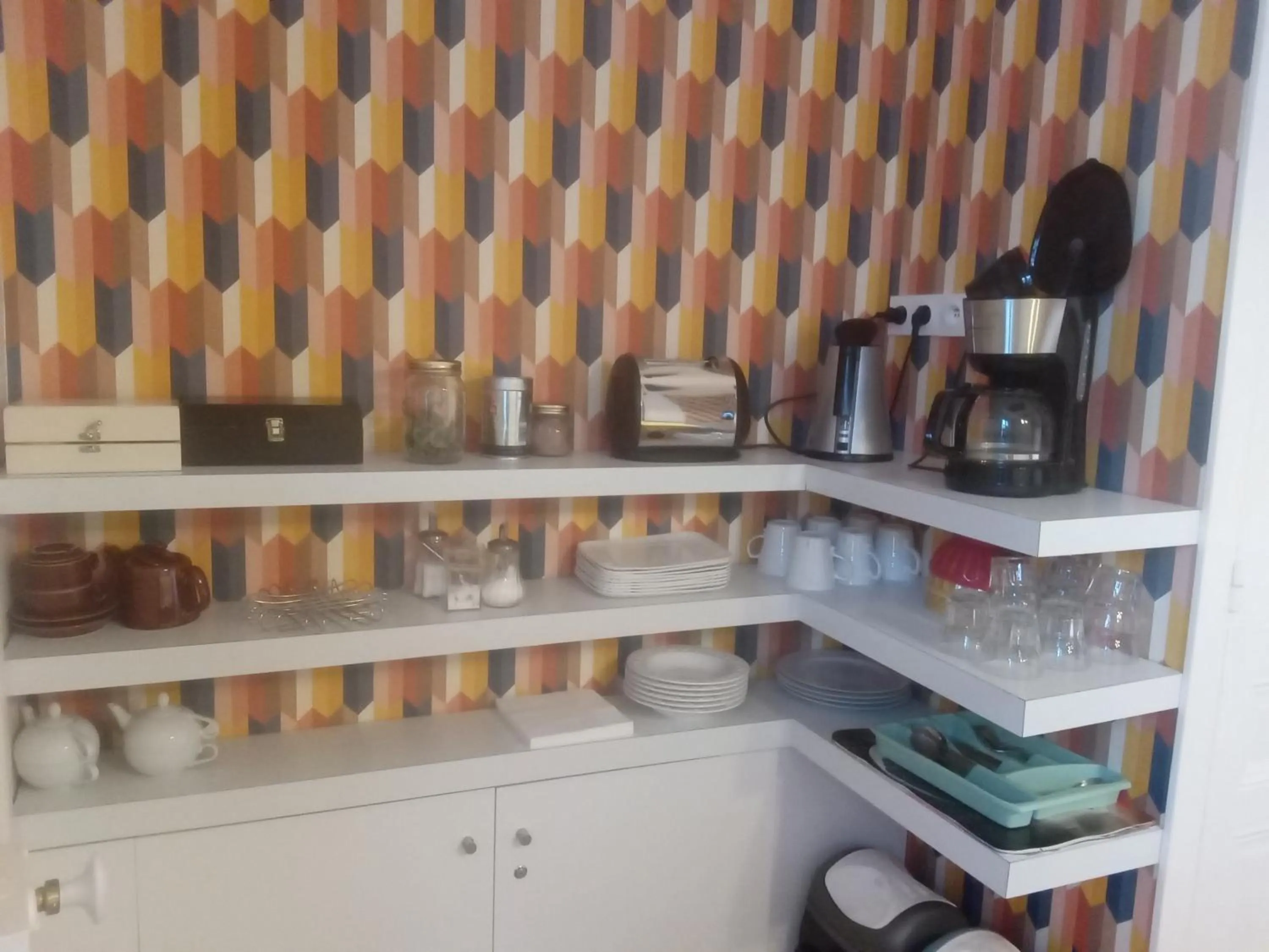 Kitchen or kitchenette in Chambres d'Hôtes Les Muriers