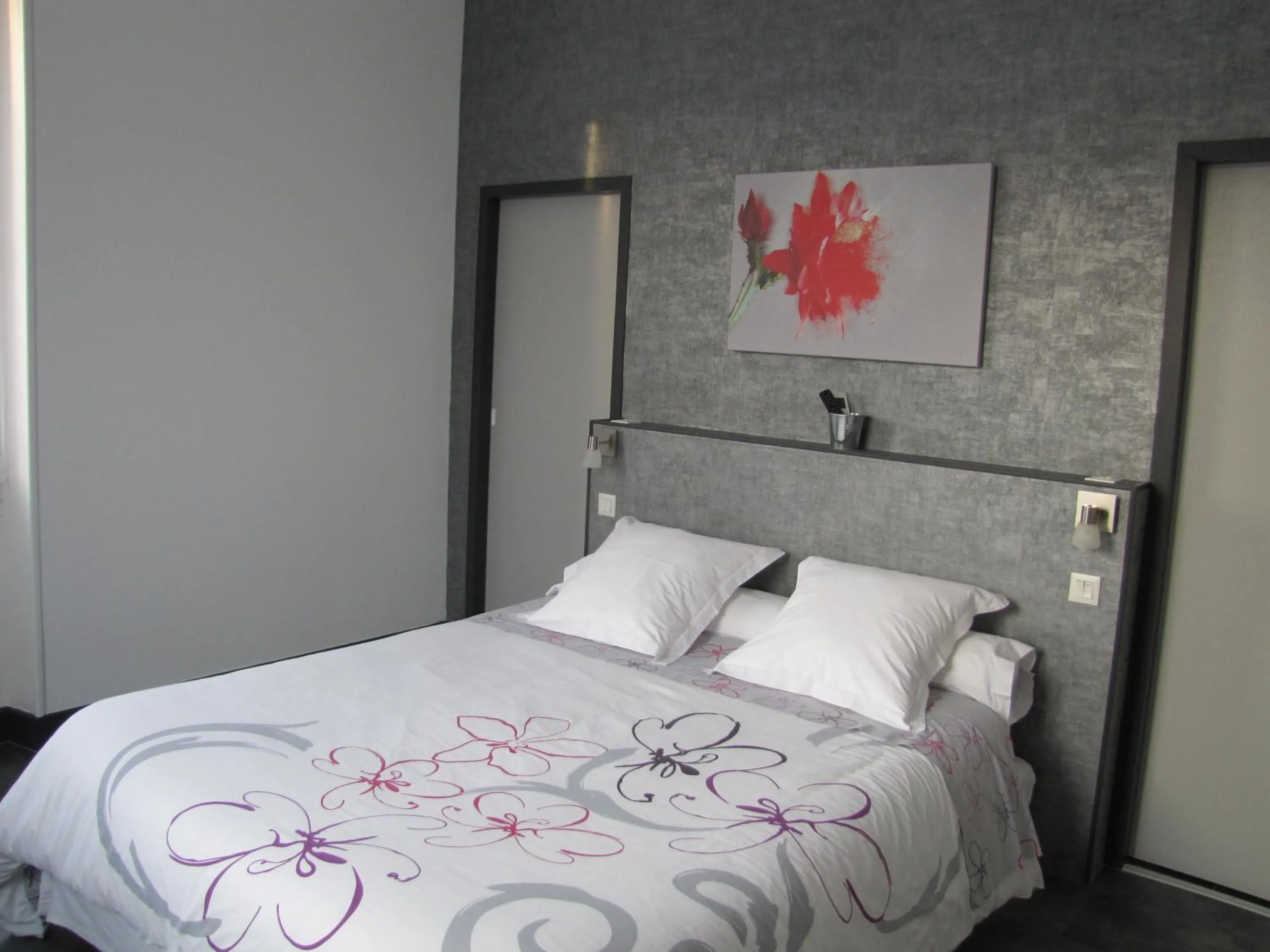 Bed in Chambres d'Hôtes Les Muriers