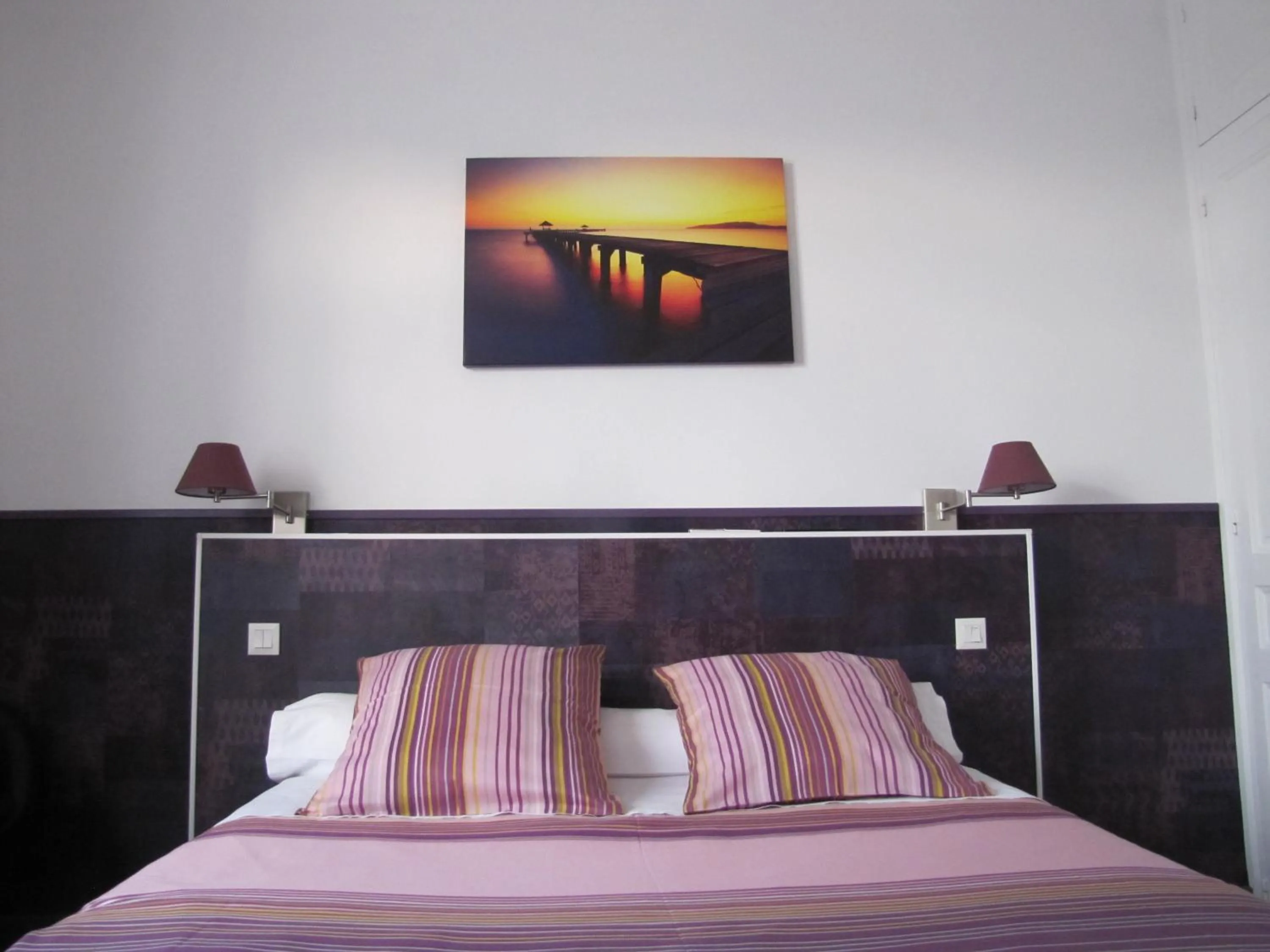 Bed in Chambres d'Hôtes Les Muriers