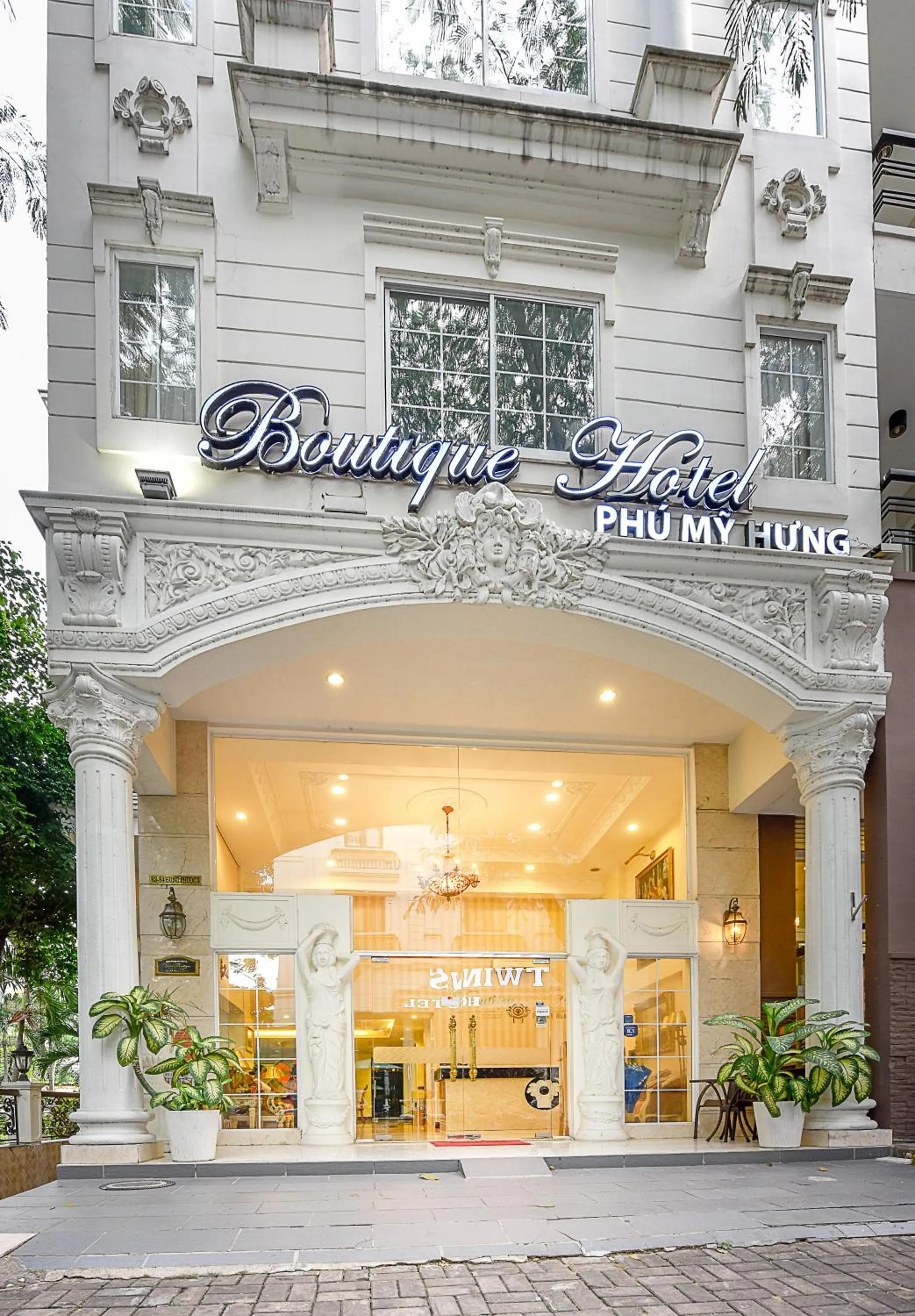 Property building in Boutique Garden Hotel