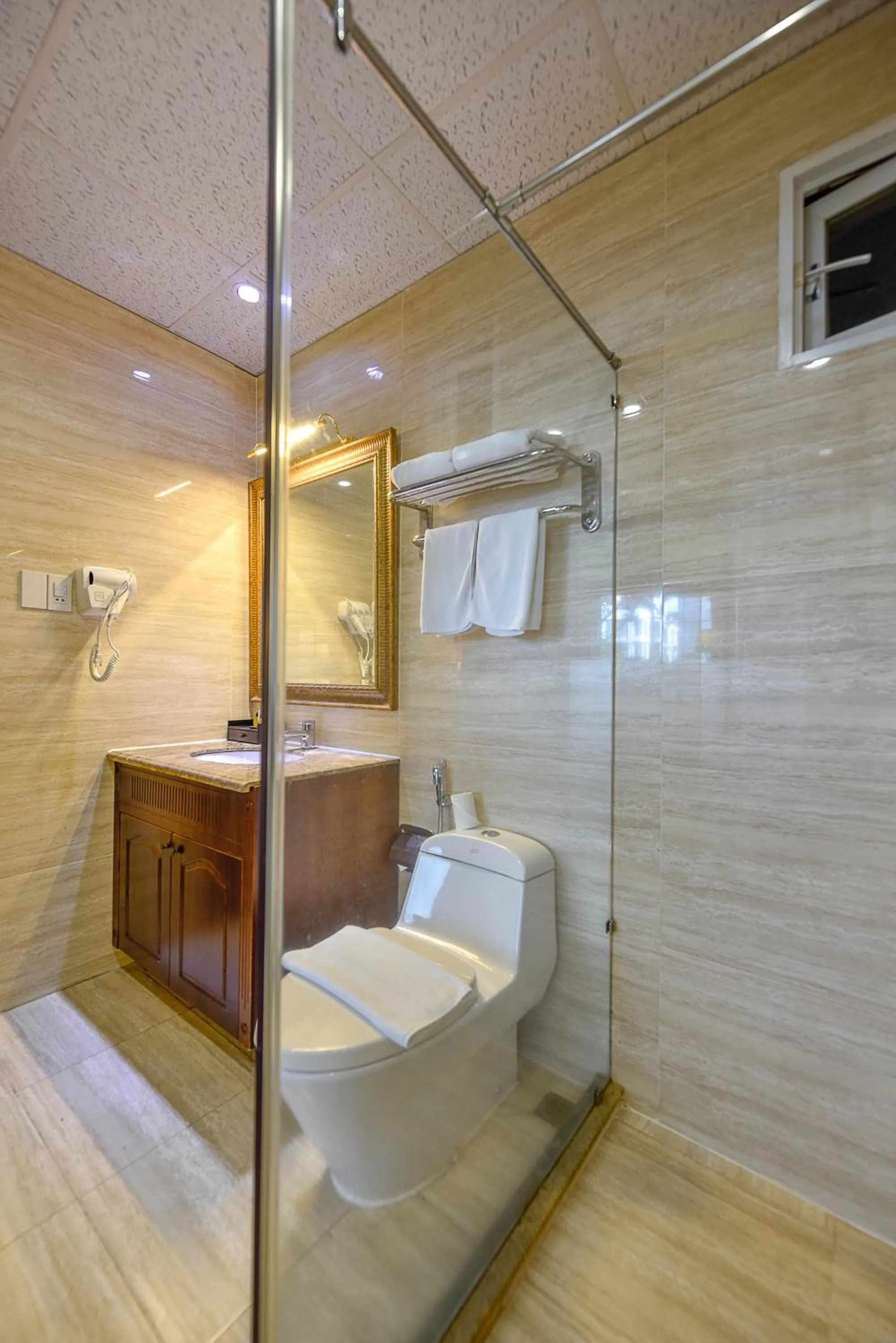 Bathroom in Boutique Garden Hotel