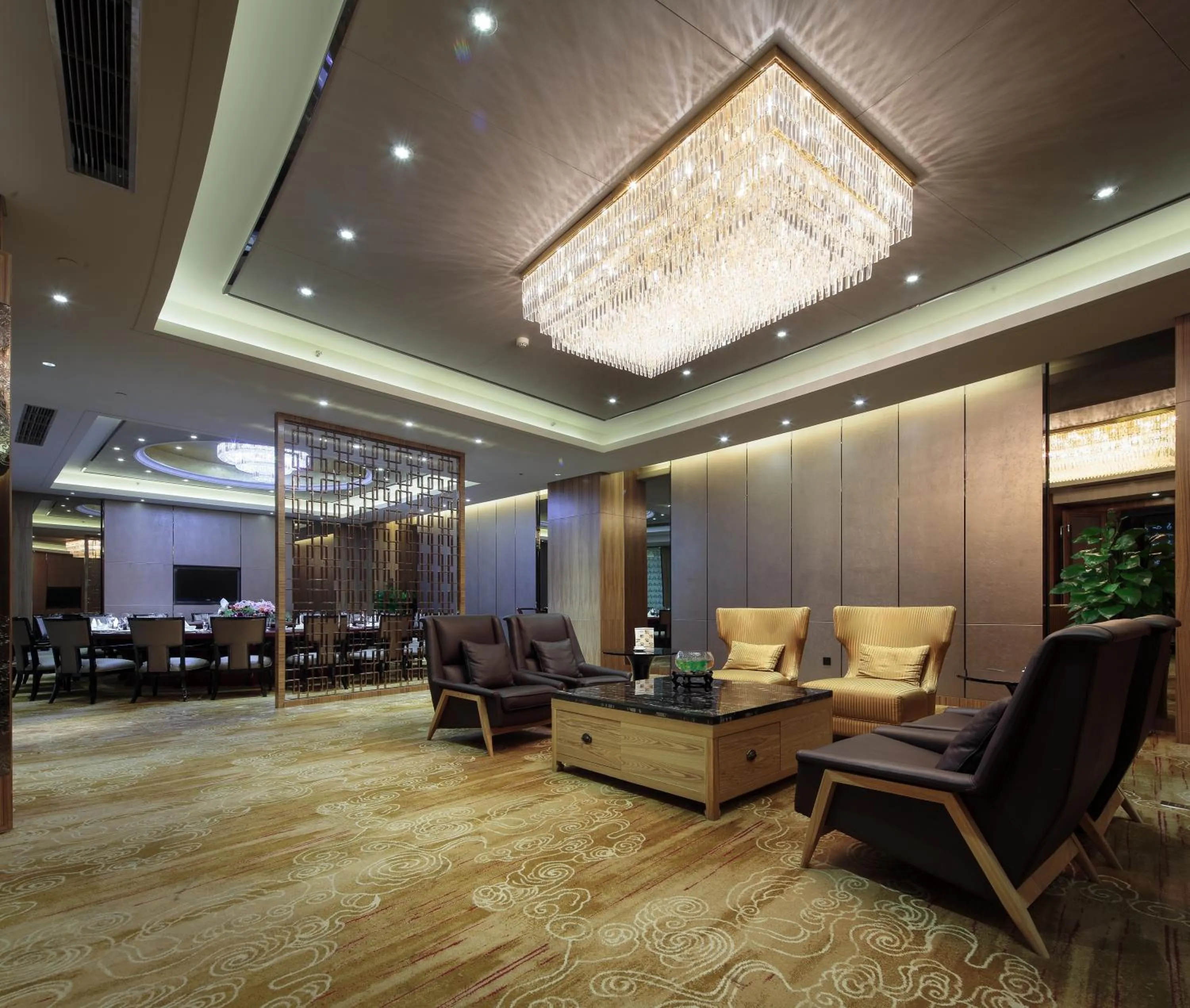 Lobby or reception in Pullman Anshan Time Square