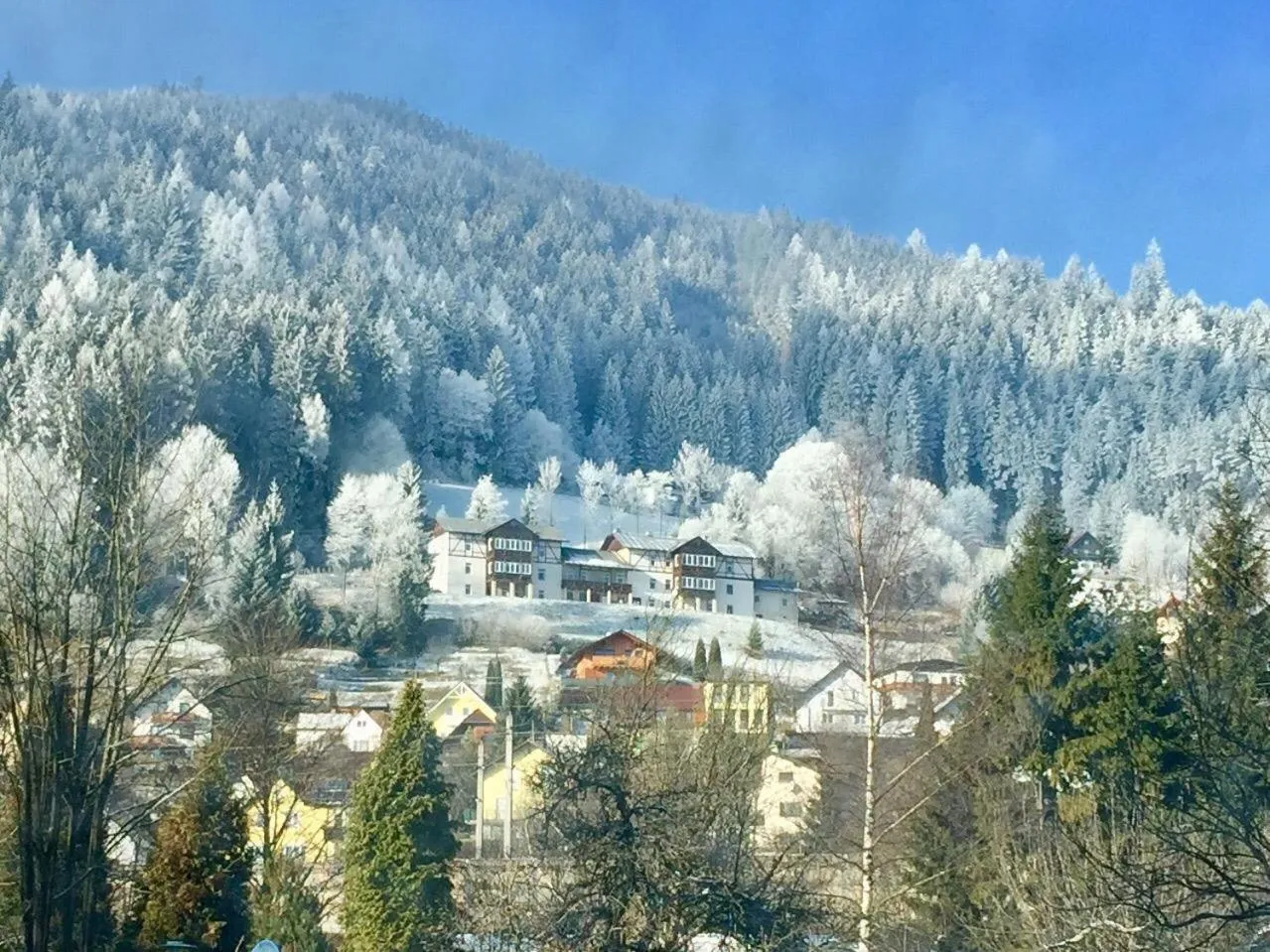 Natural landscape in Lambach Villa