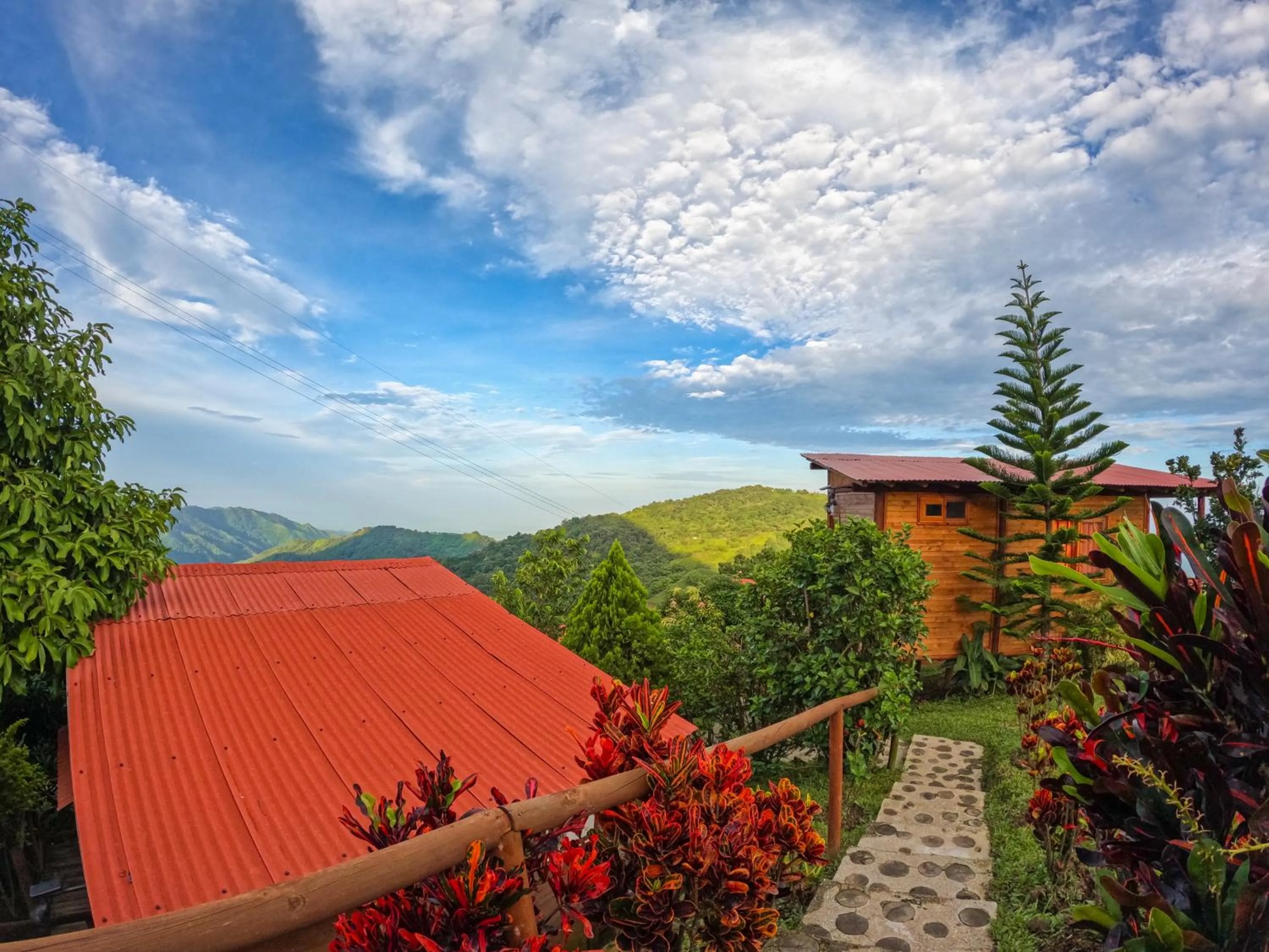 Natural landscape in Loma Nevada Minca Hotel