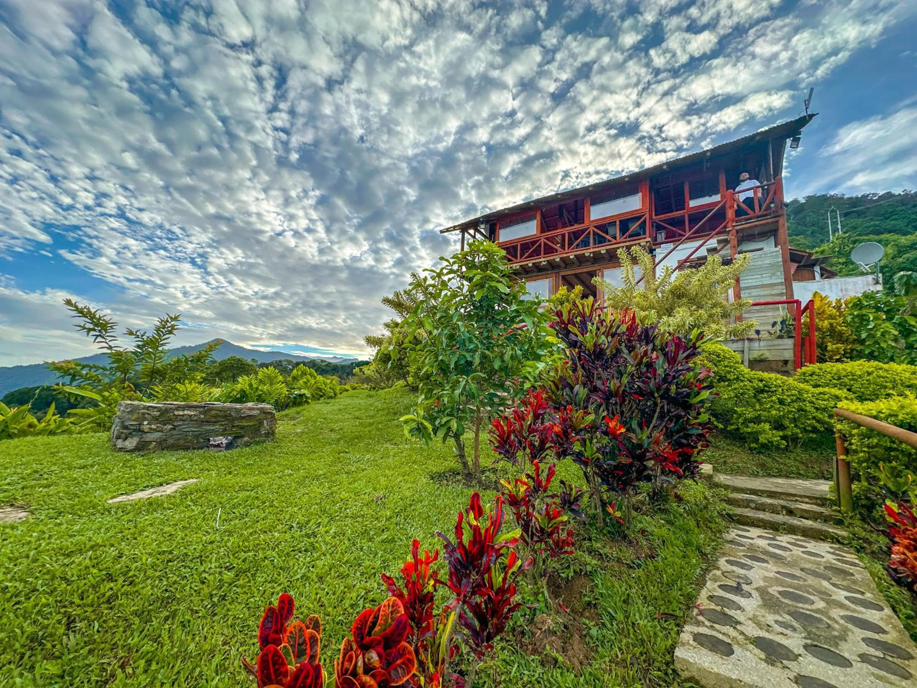 Natural landscape in Loma Nevada Minca Hotel