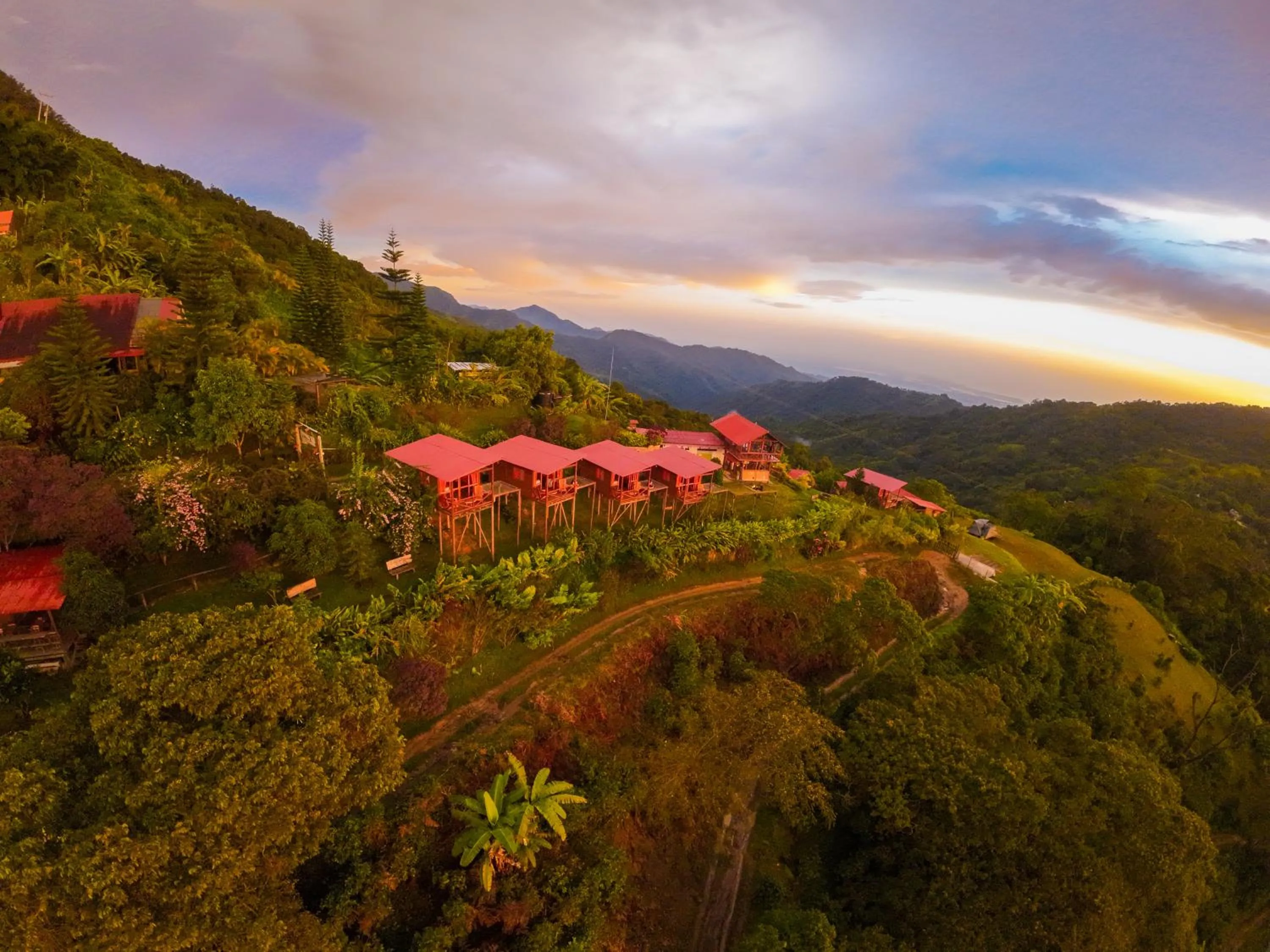 Mountain view in Loma Nevada Minca Hotel