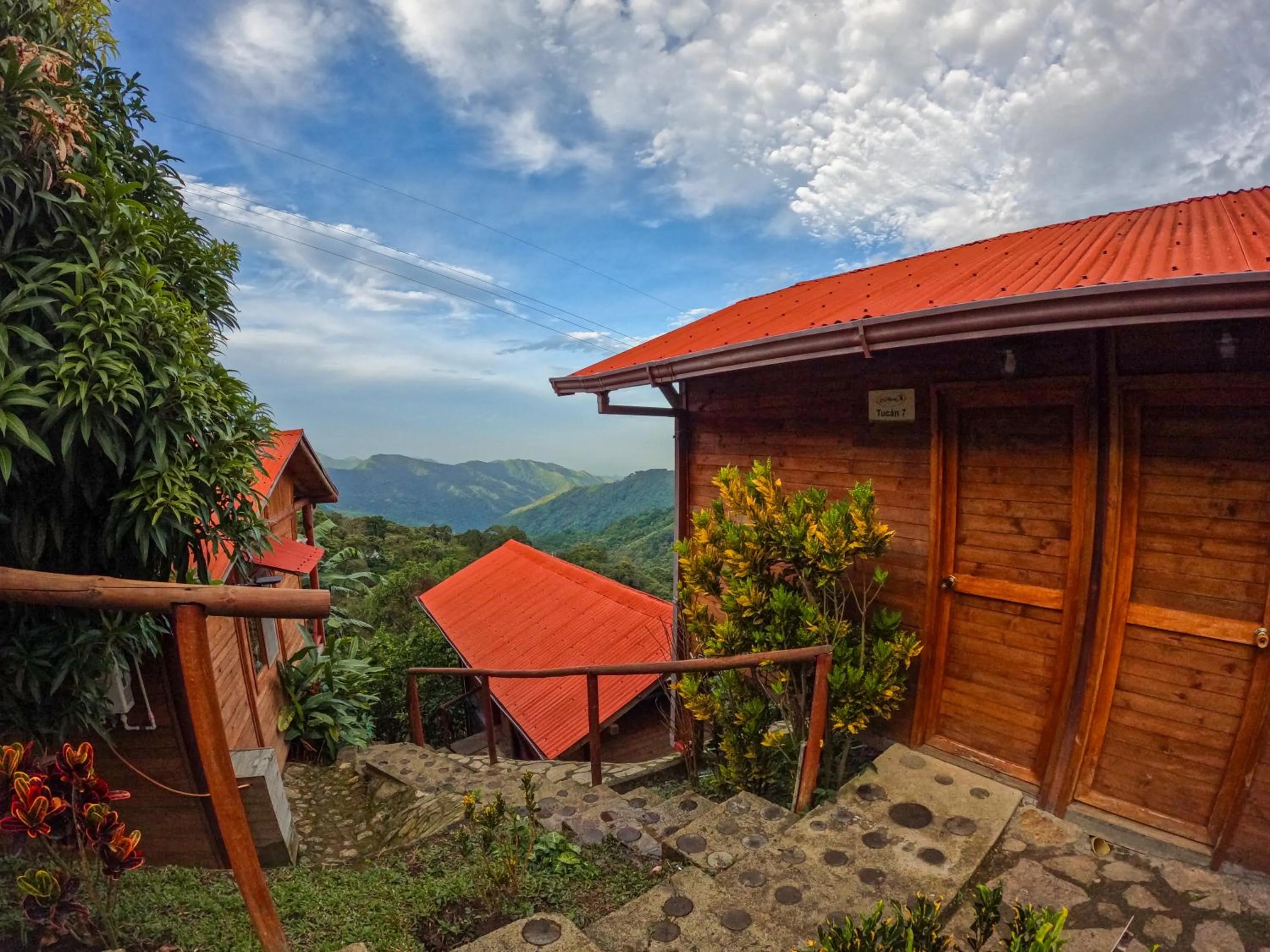 Property building in Loma Nevada Minca Hotel