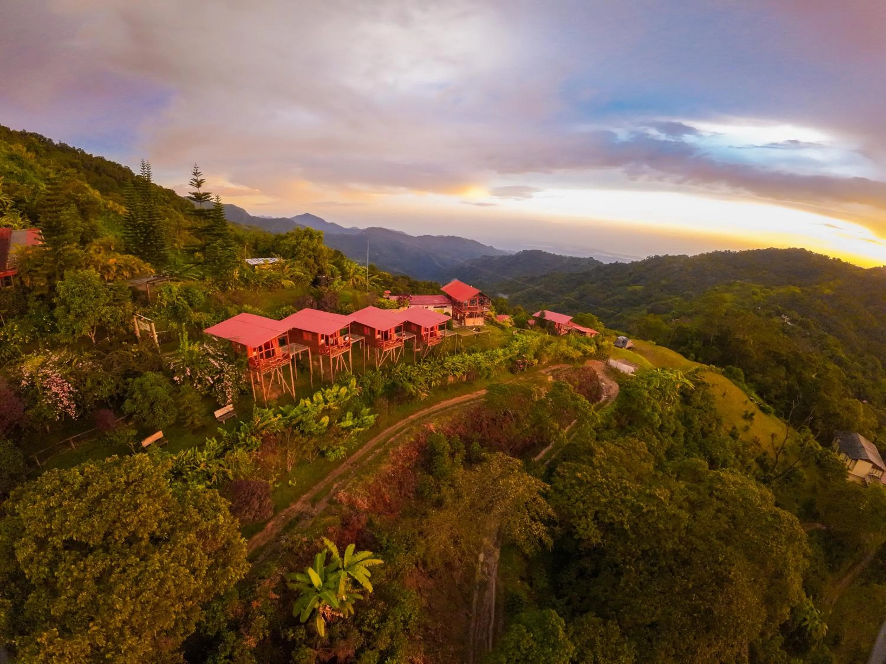 Mountain view in Loma Nevada Minca Hotel