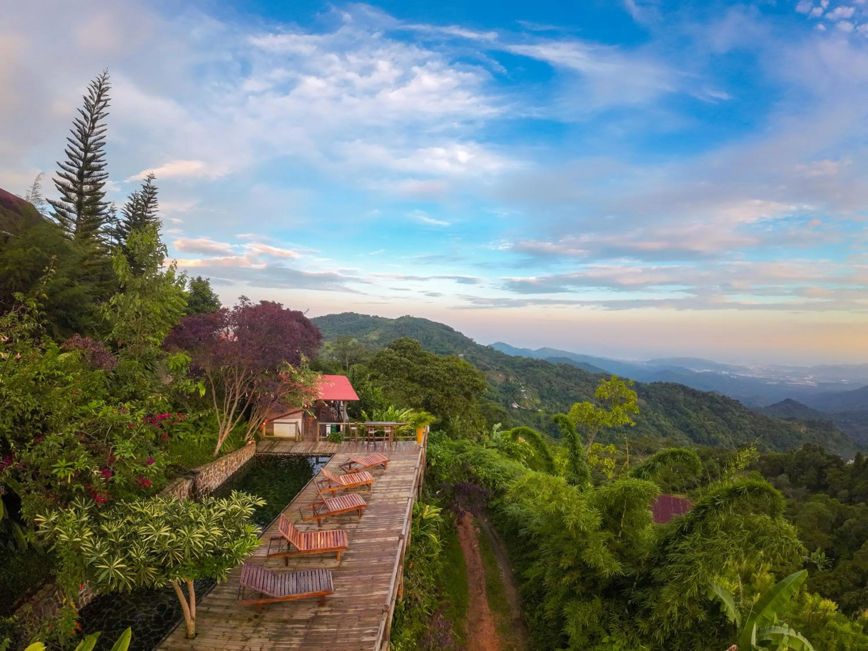 Natural landscape in Loma Nevada Minca Hotel