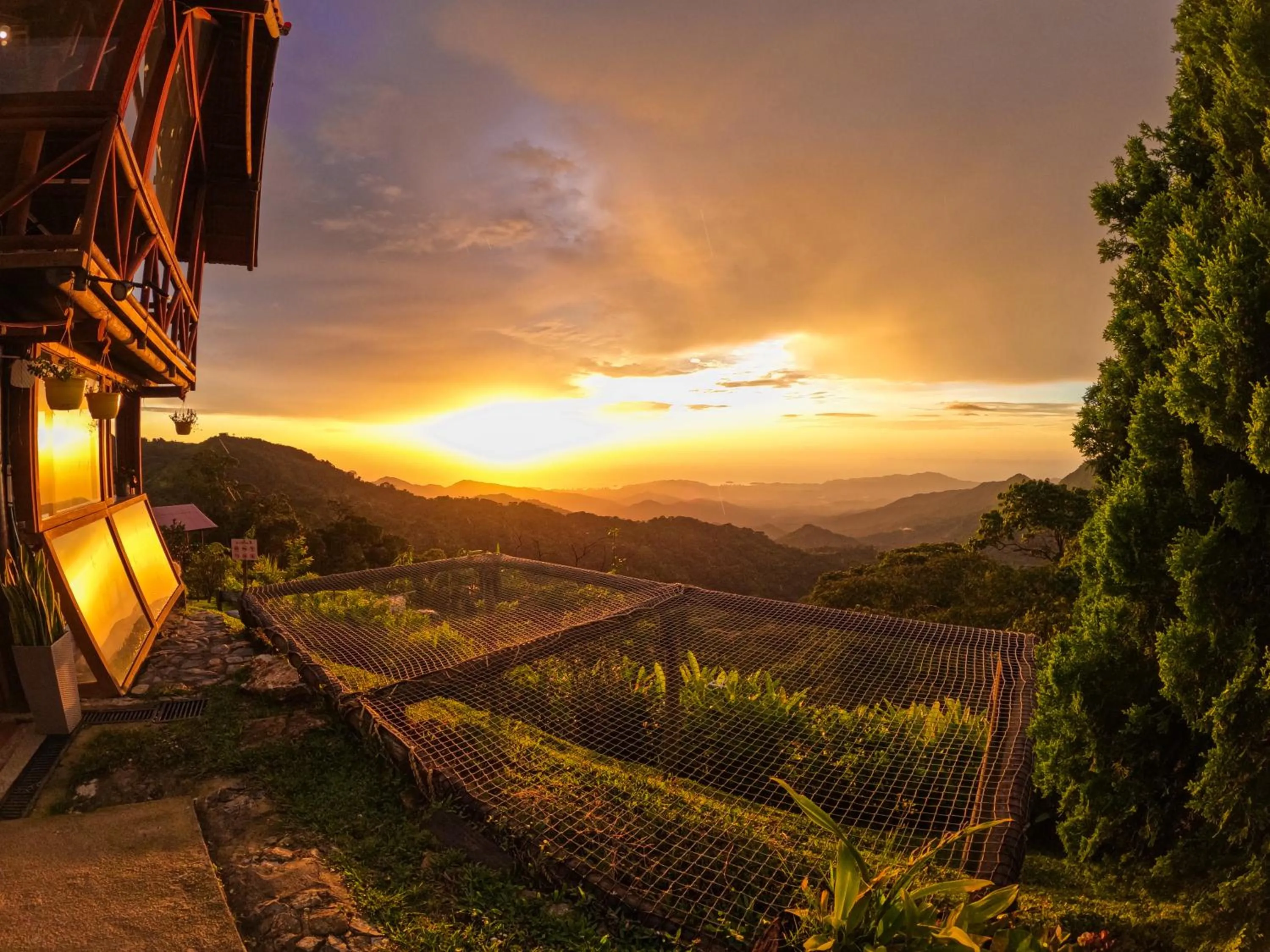 Natural landscape in Loma Nevada Minca Hotel