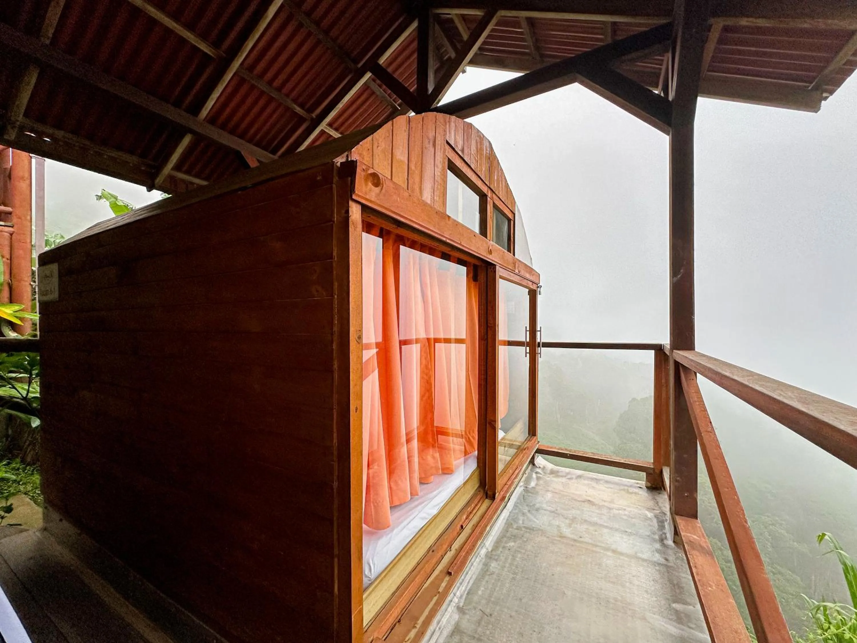Balcony/Terrace in Loma Nevada Minca Hotel