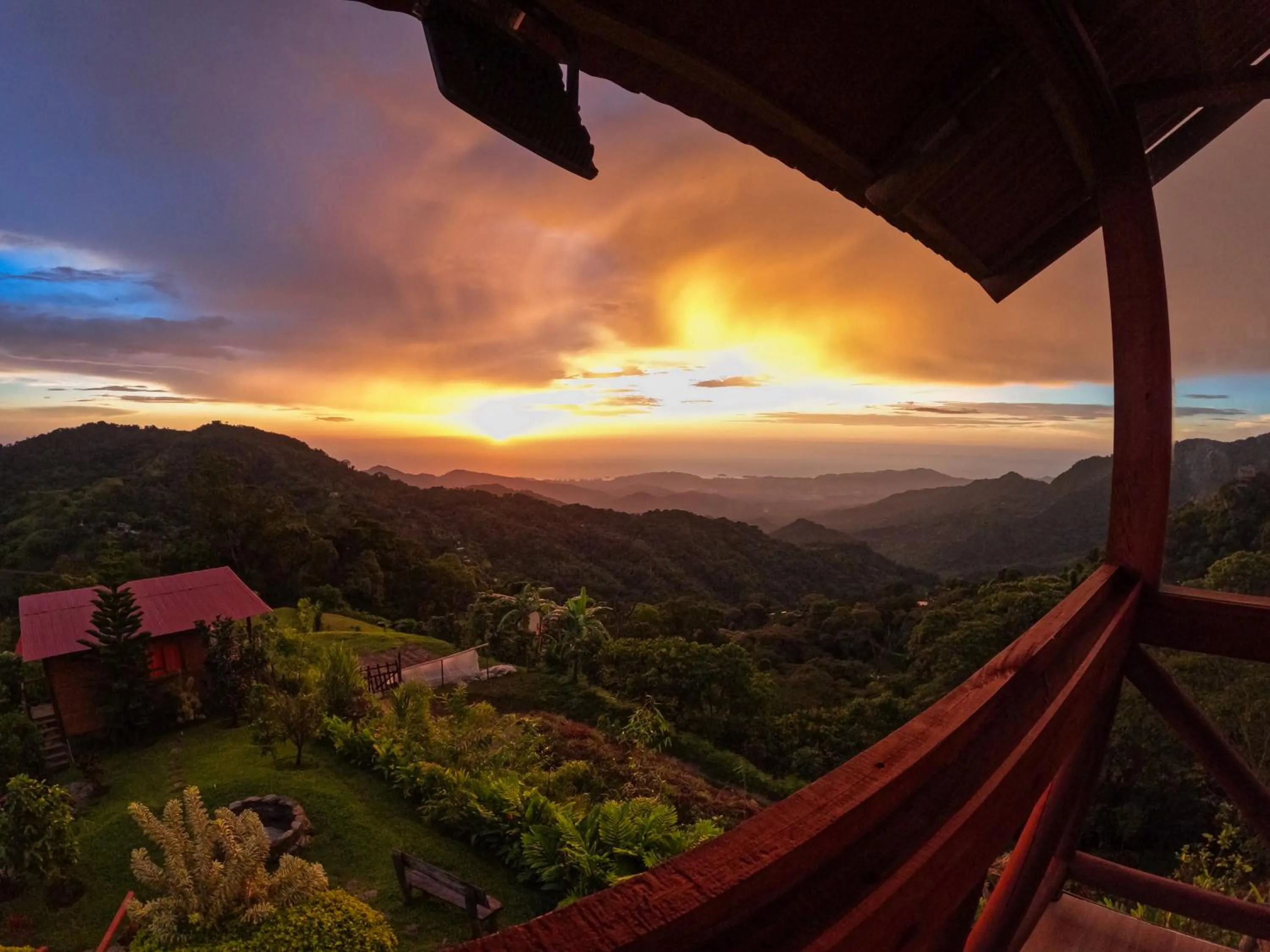 Natural landscape in Loma Nevada Minca Hotel