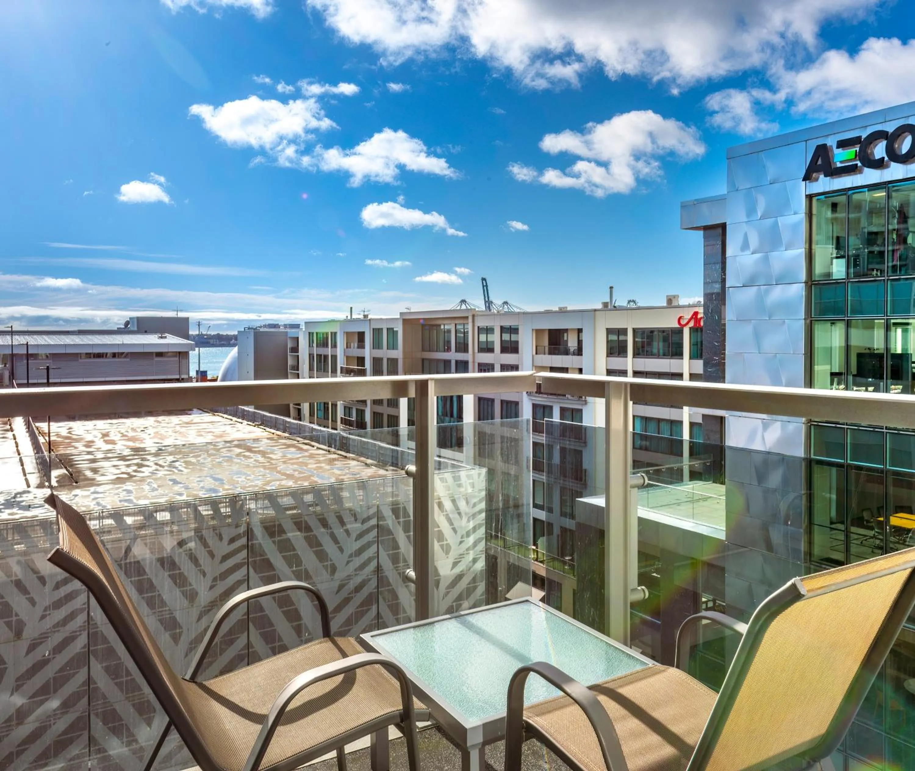Balcony/Terrace in Oaks Auckland Hotel