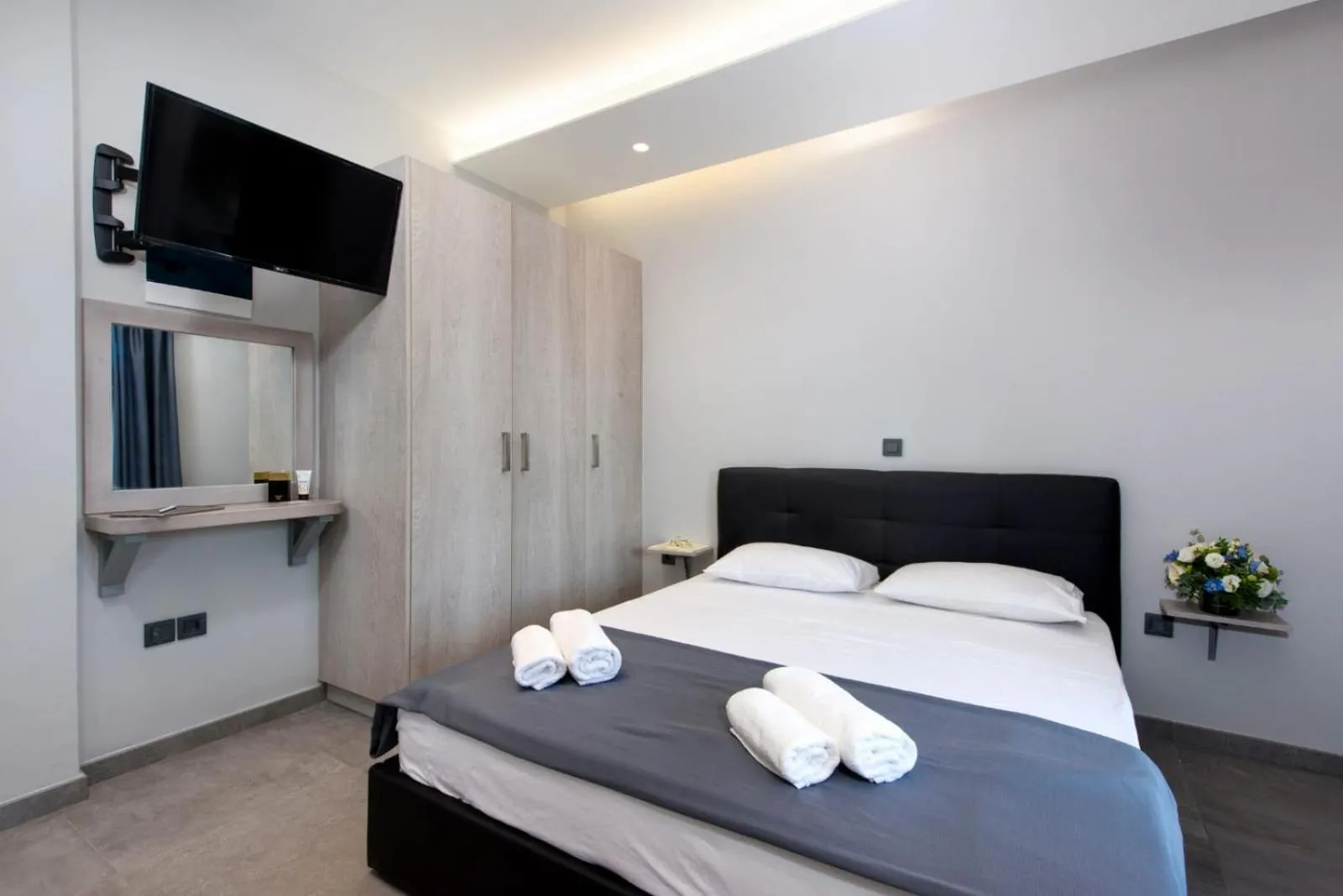 Bed in Dorotea Luxury Rooms