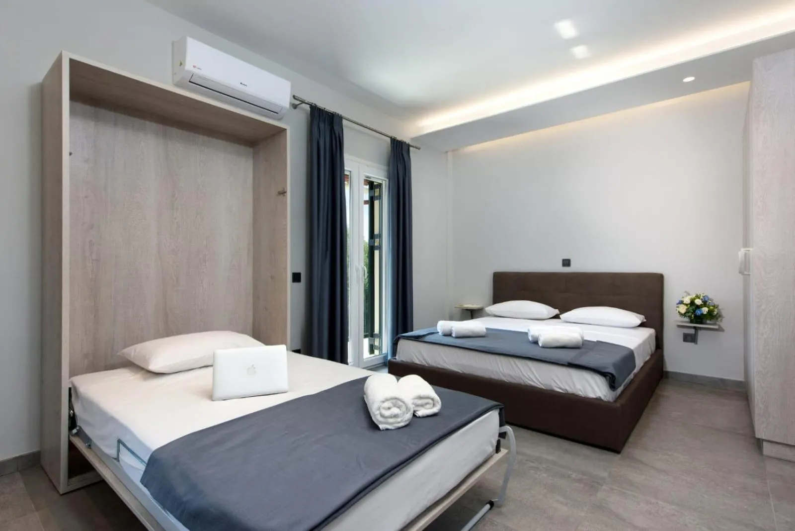 Bed in Dorotea Luxury Rooms