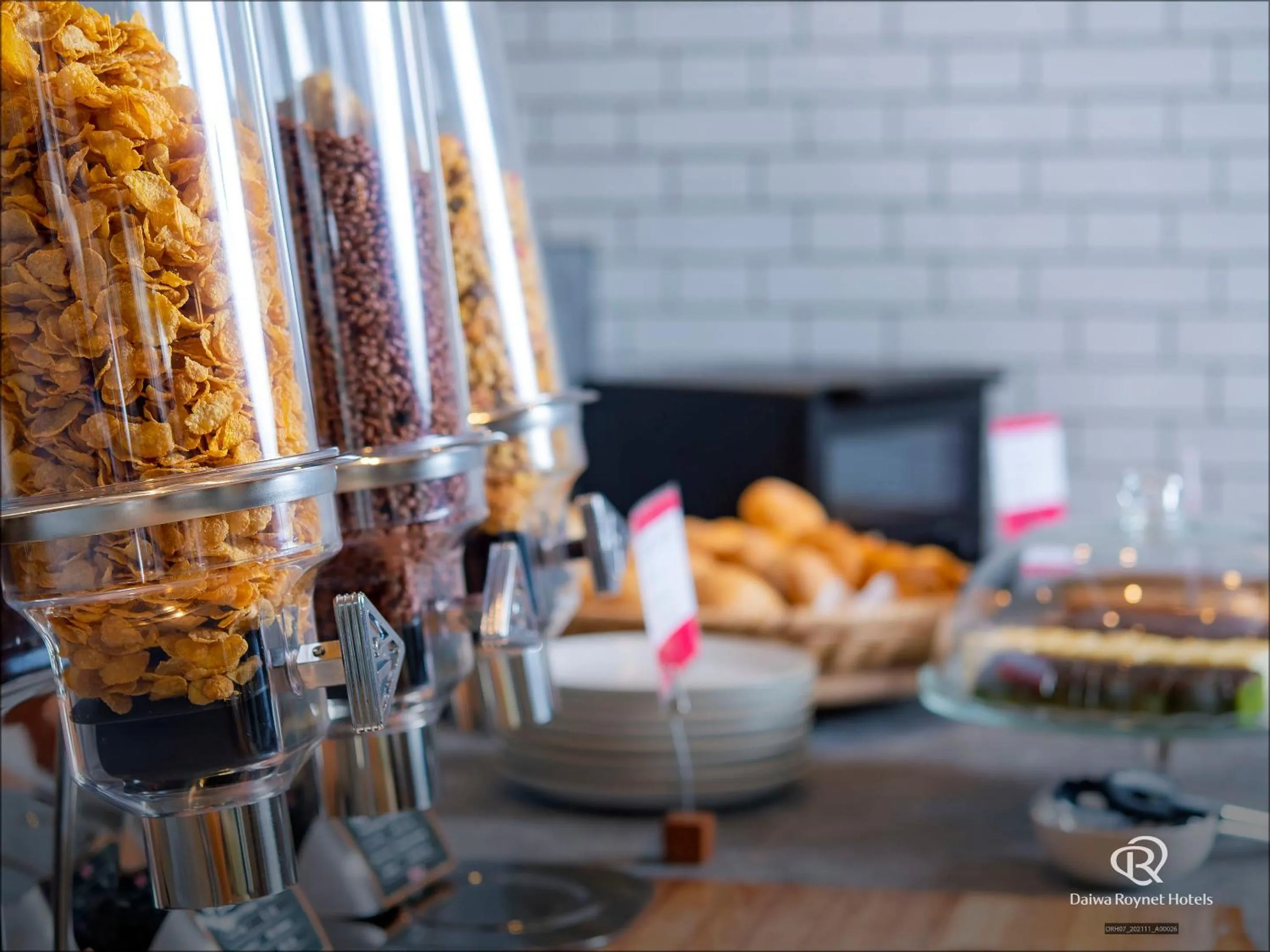 Buffet breakfast in Daiwa Roynet Hotel Oita